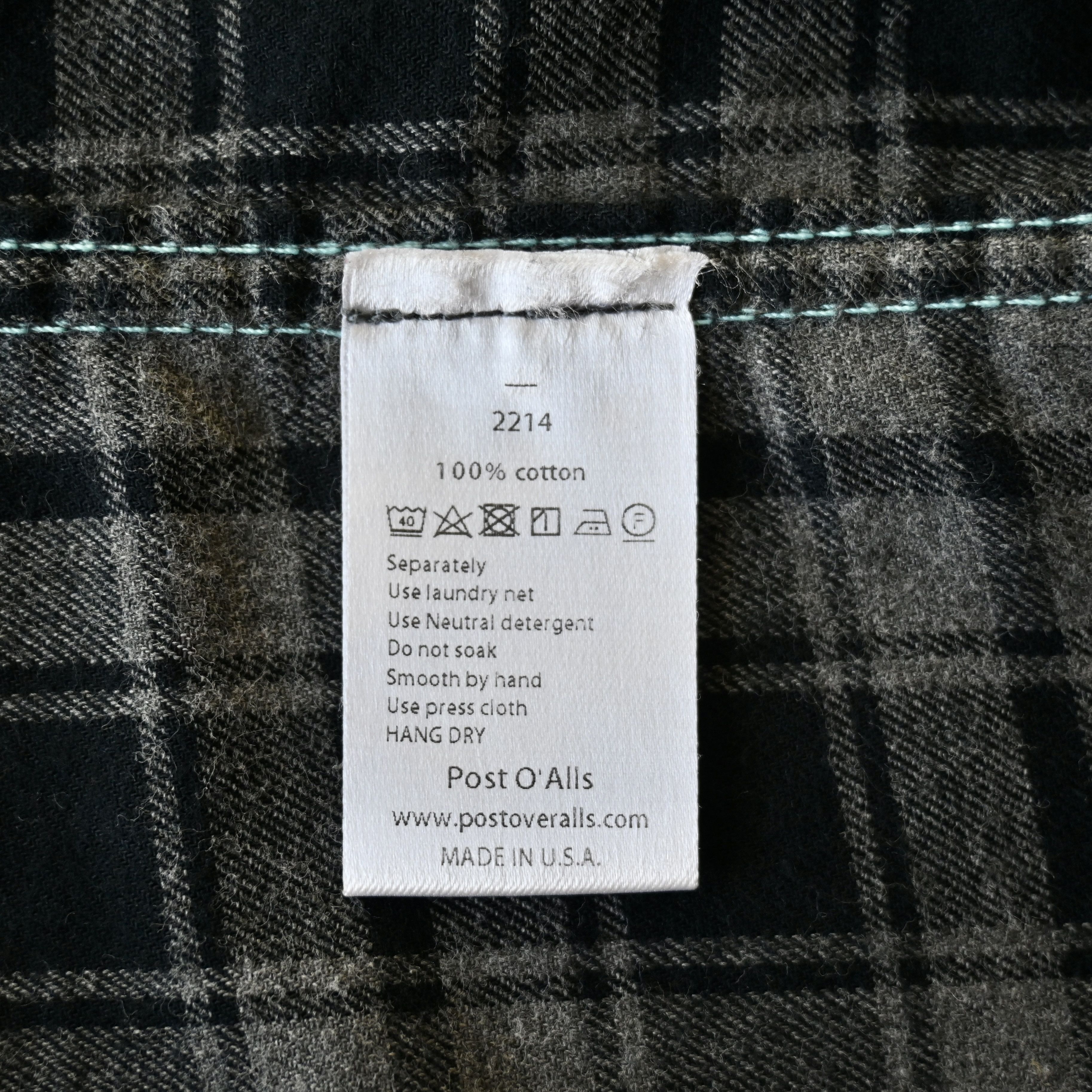 Post Overalls OLD MODEL, Post Overalls "E-Z Cruz Shirt", made in USA Size US S / EU 44-46 / 1 - 19 Thumbnail