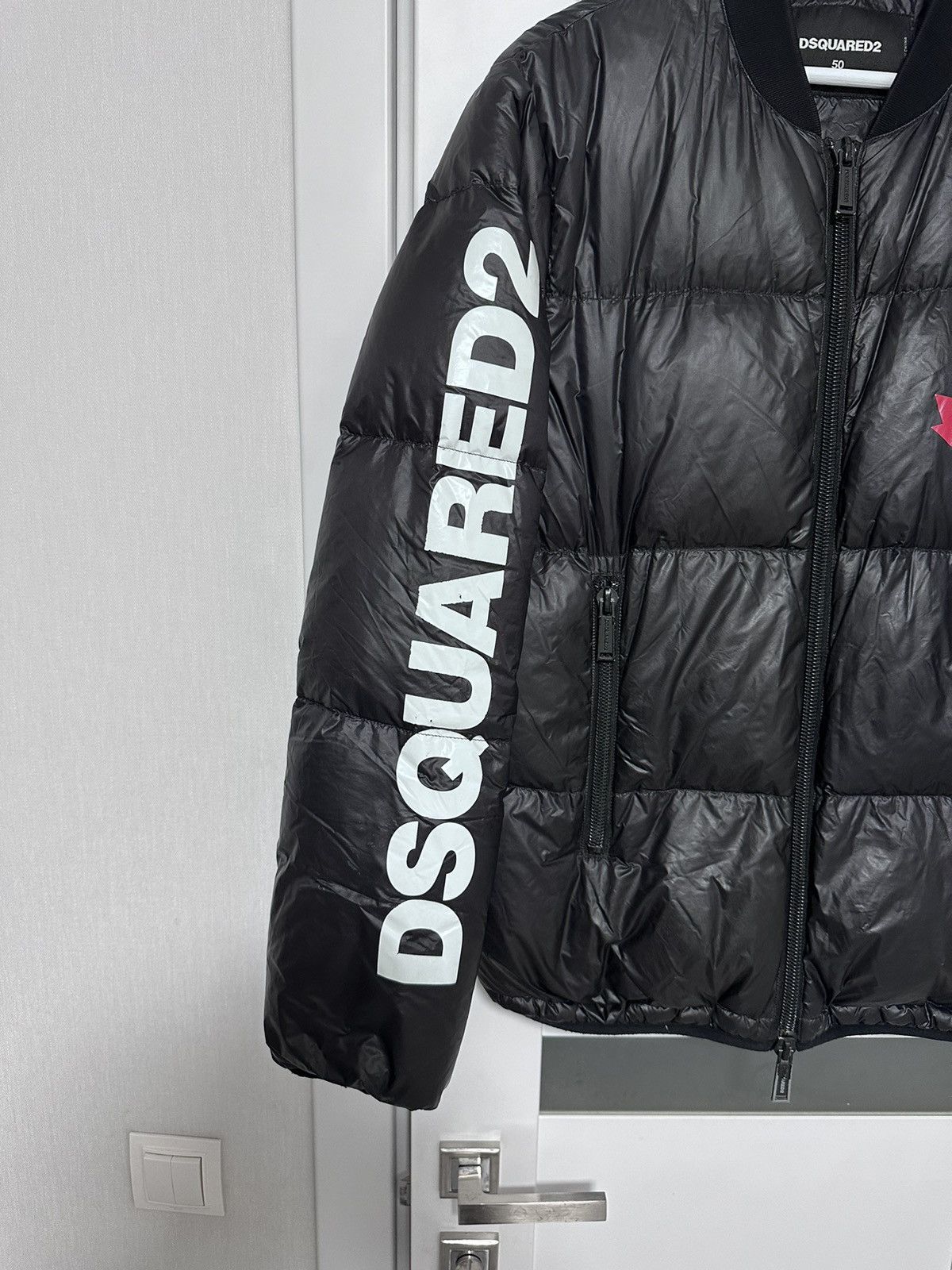 Dsquared2 Dsquared2 Big Logo Down Jacket Size 50 Size US L / EU 52-54 / 3 - 5 Thumbnail