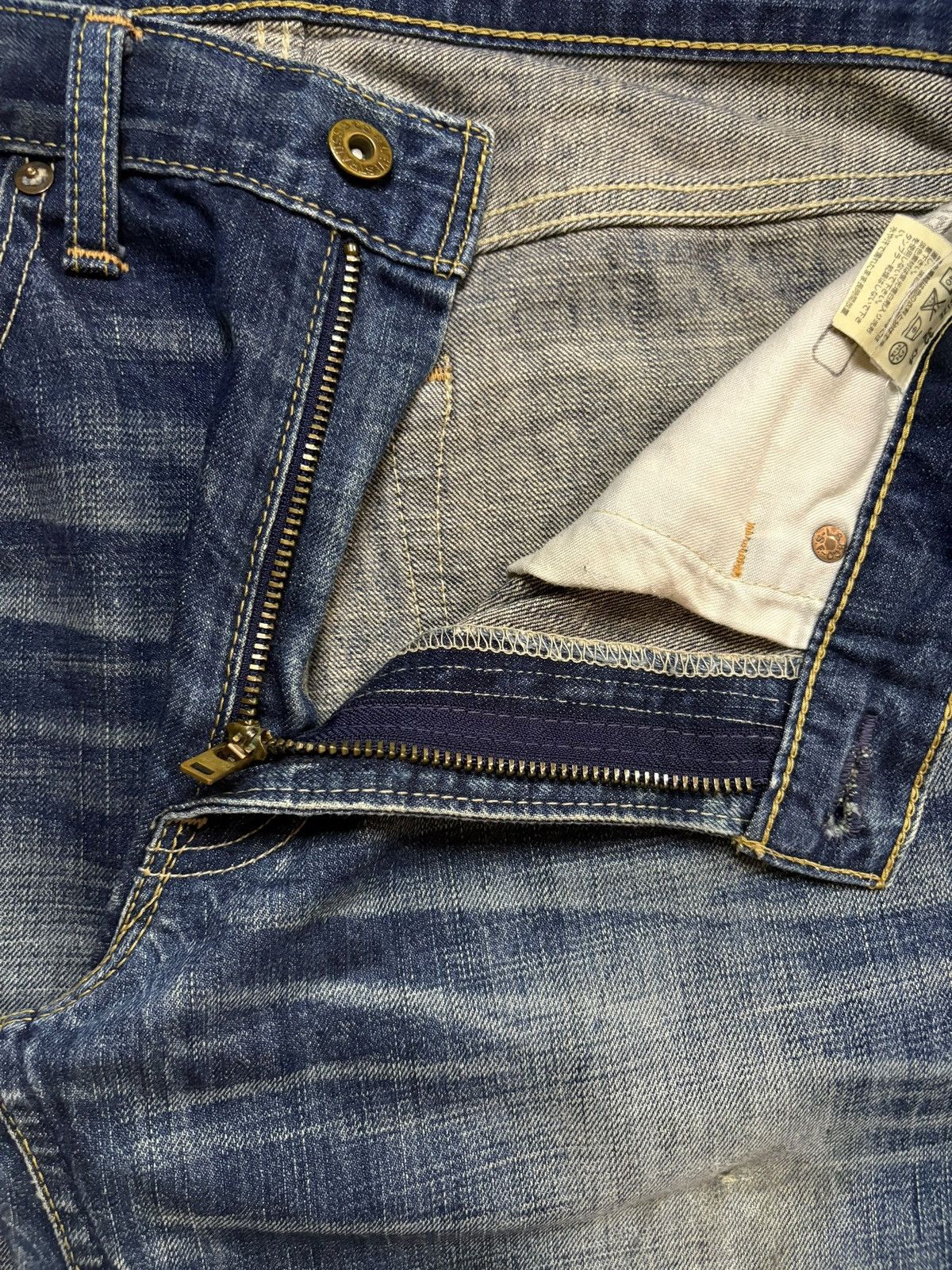 Levi's Vintage 90s Levis 502 Faded Mud Wash Loose Jeans Size US 32 / EU 48 - 9 Thumbnail