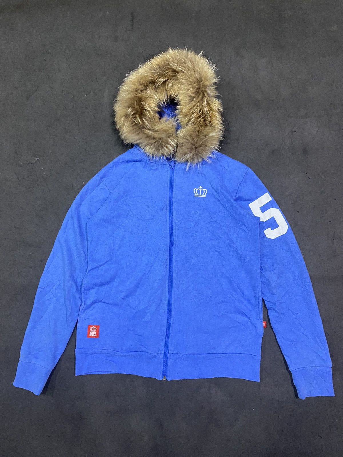 image of If Six Was Nine x Kmrii Babydoll Blue Japanesefurhoodie Kmrii Lgb Styled, Men's (Size Medium)