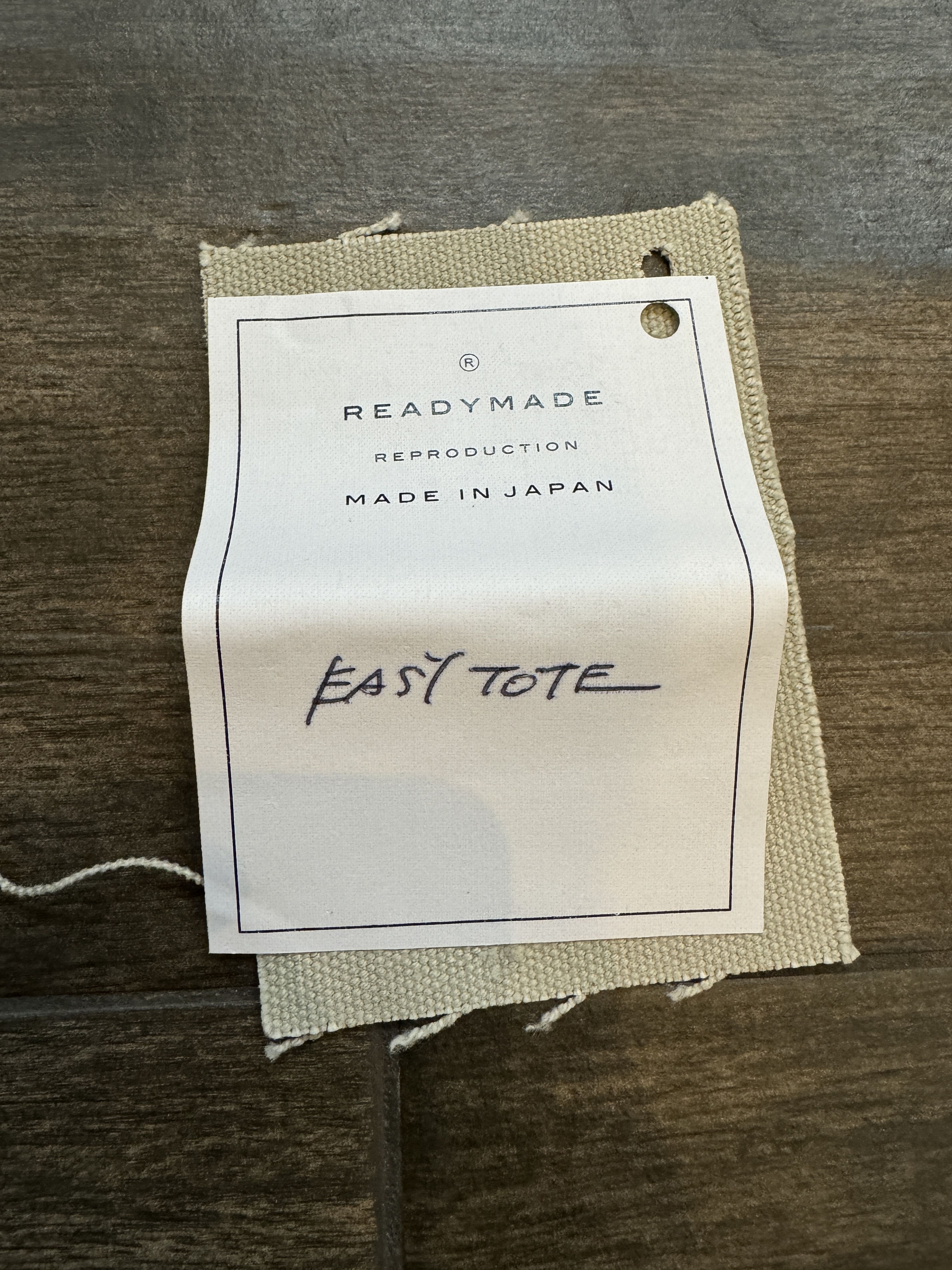 READYMADE READYMADE Easy Tote White Gray Size ONE SIZE - 8 Thumbnail