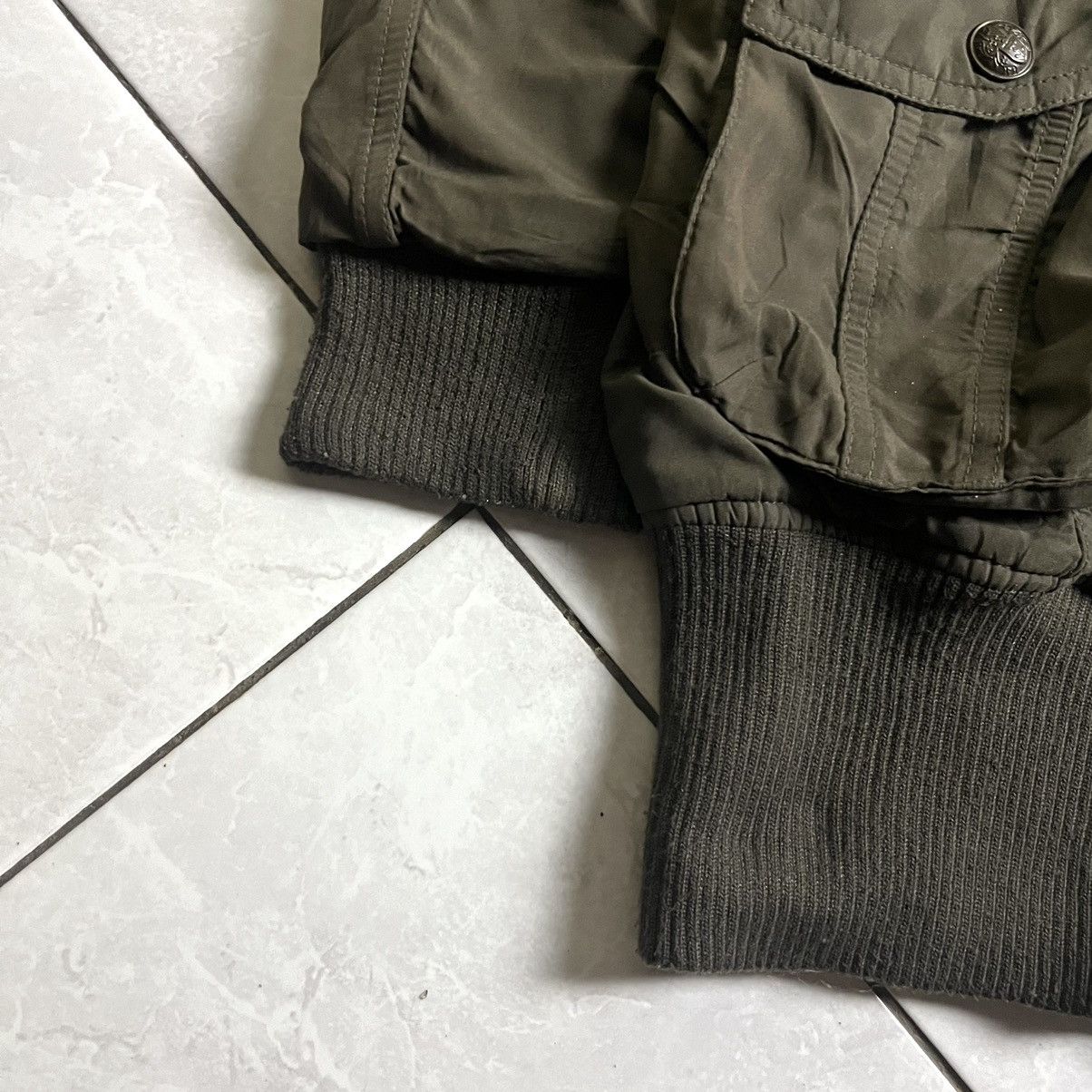 Japanese Brand 😍Unkwon fur jacket olive green style if sx ws nine lgb goa Size US L / EU 52-54 / 3 - 3 Thumbnail