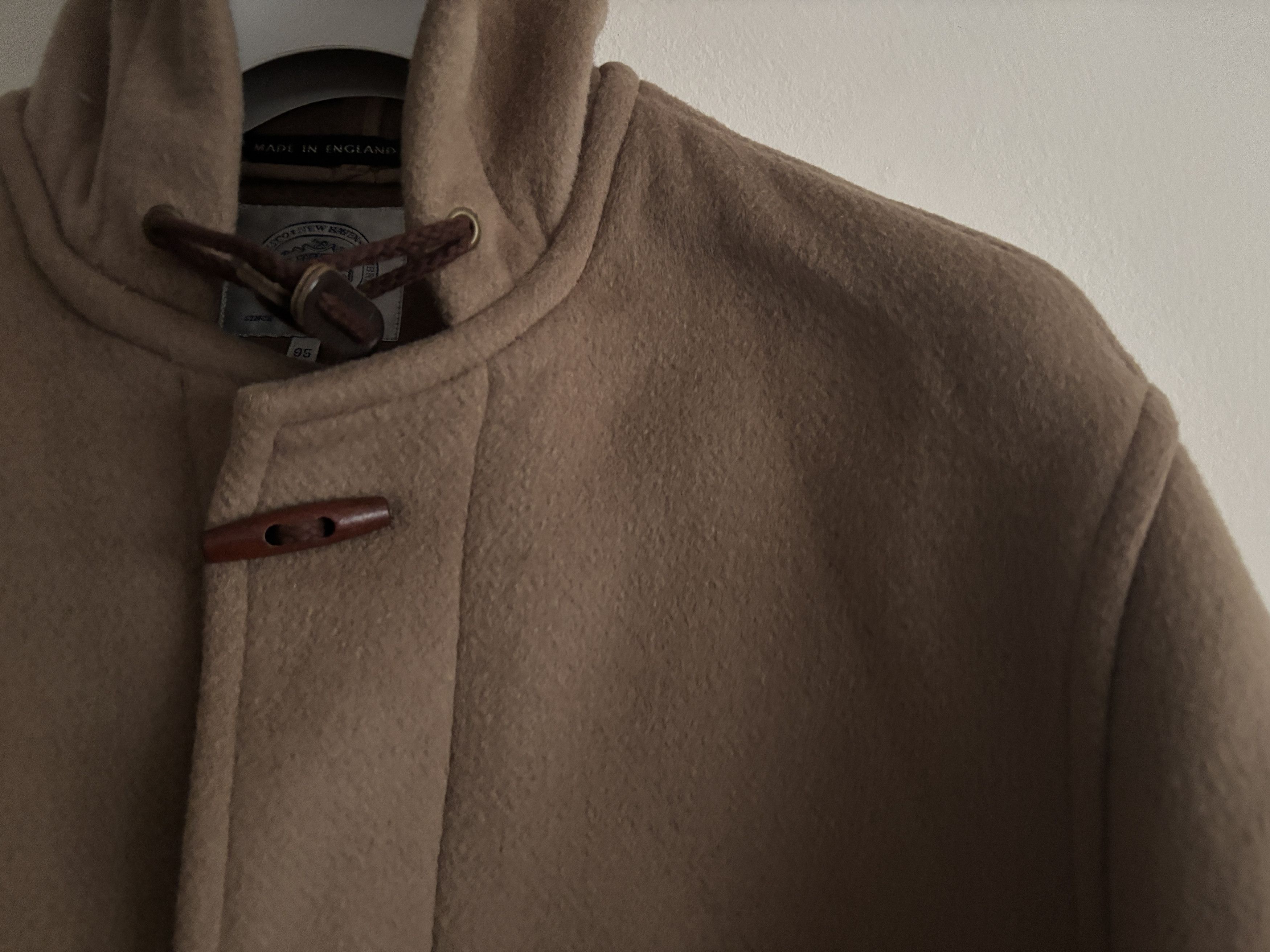 Gloverall J. Press Duffle Coat England Tan Wool Overcoat - 38/ Medium Size US M / EU 48-50 / 2 - 4 Thumbnail