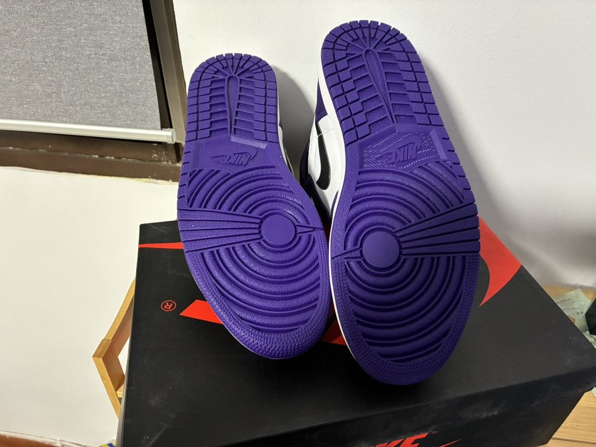 Jordan Brand Jordan 1 Retro High Court Purple Size US 10.5 / EU 43-44 - 4 Thumbnail