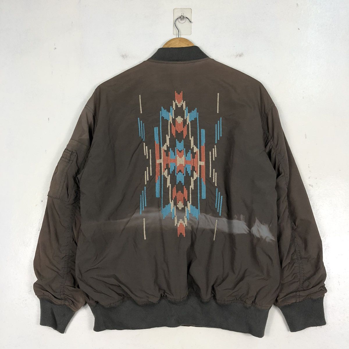 Native × Vintage Titicaca Native Riversible Navajo Bombers Jacket Size US M / EU 48-50 / 2 - 7 Thumbnail