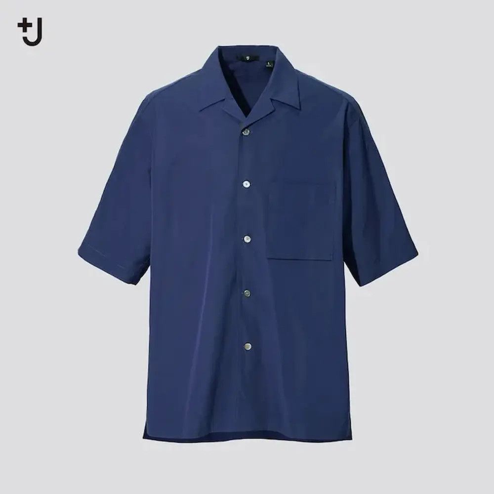 Jil Sander Jil Sander X Uniqlo +J Supima Oversized Collar Shirt Size US L / EU 52-54 / 3 - 2 Thumbnail