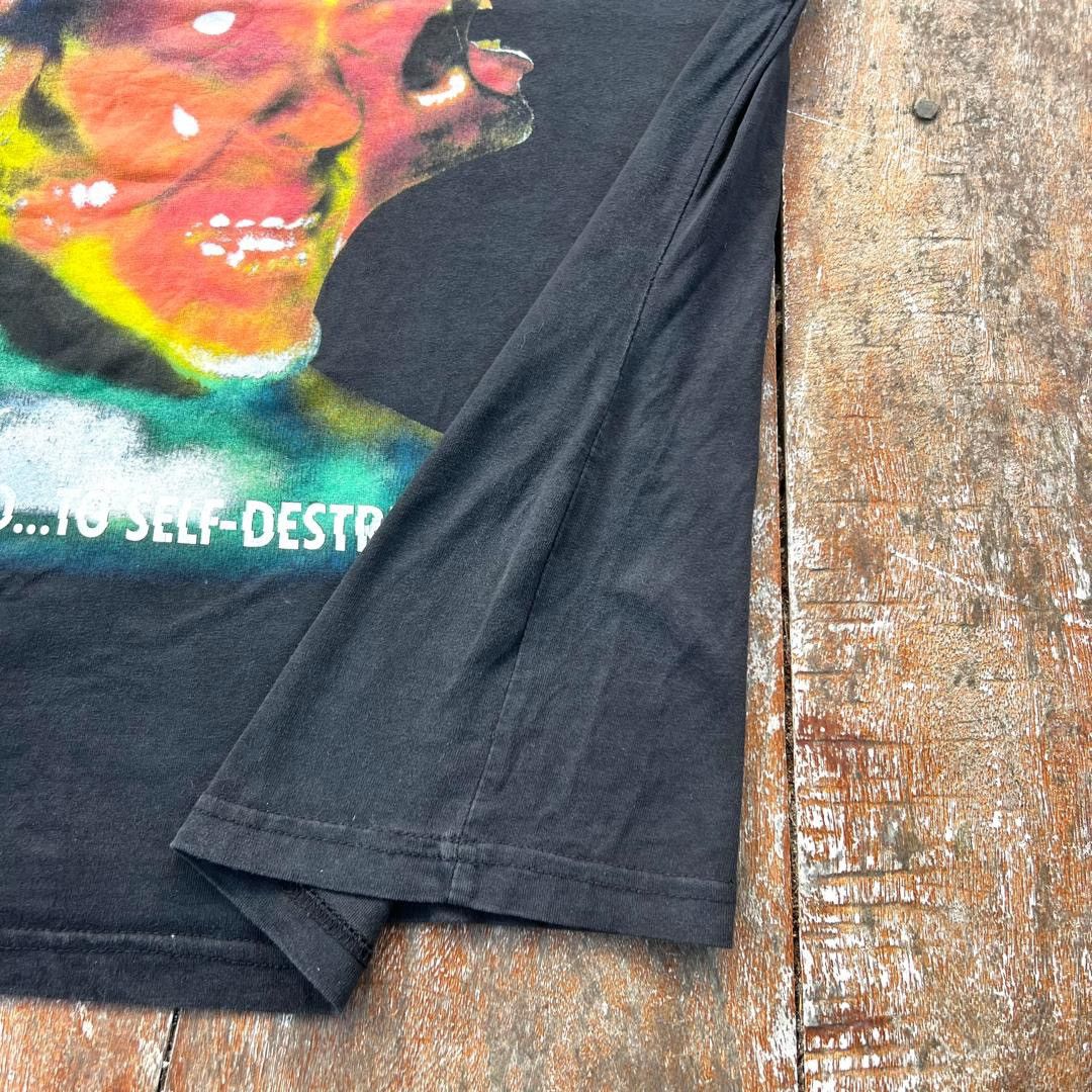 Band Tees Vintage Thrashed Faded Metallica Album Tour T Shirt Size US L / EU 52-54 / 3 - 7 Thumbnail