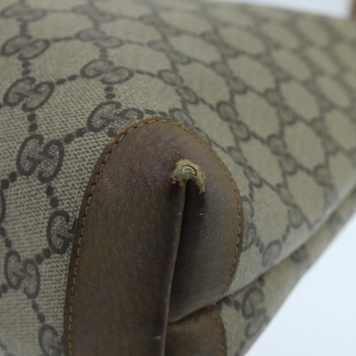 Gucci GUCCI GG Supreme Tote Bag Pvc Leather Beige Gold 89 02 905 Size ONE SIZE - 11 Thumbnail