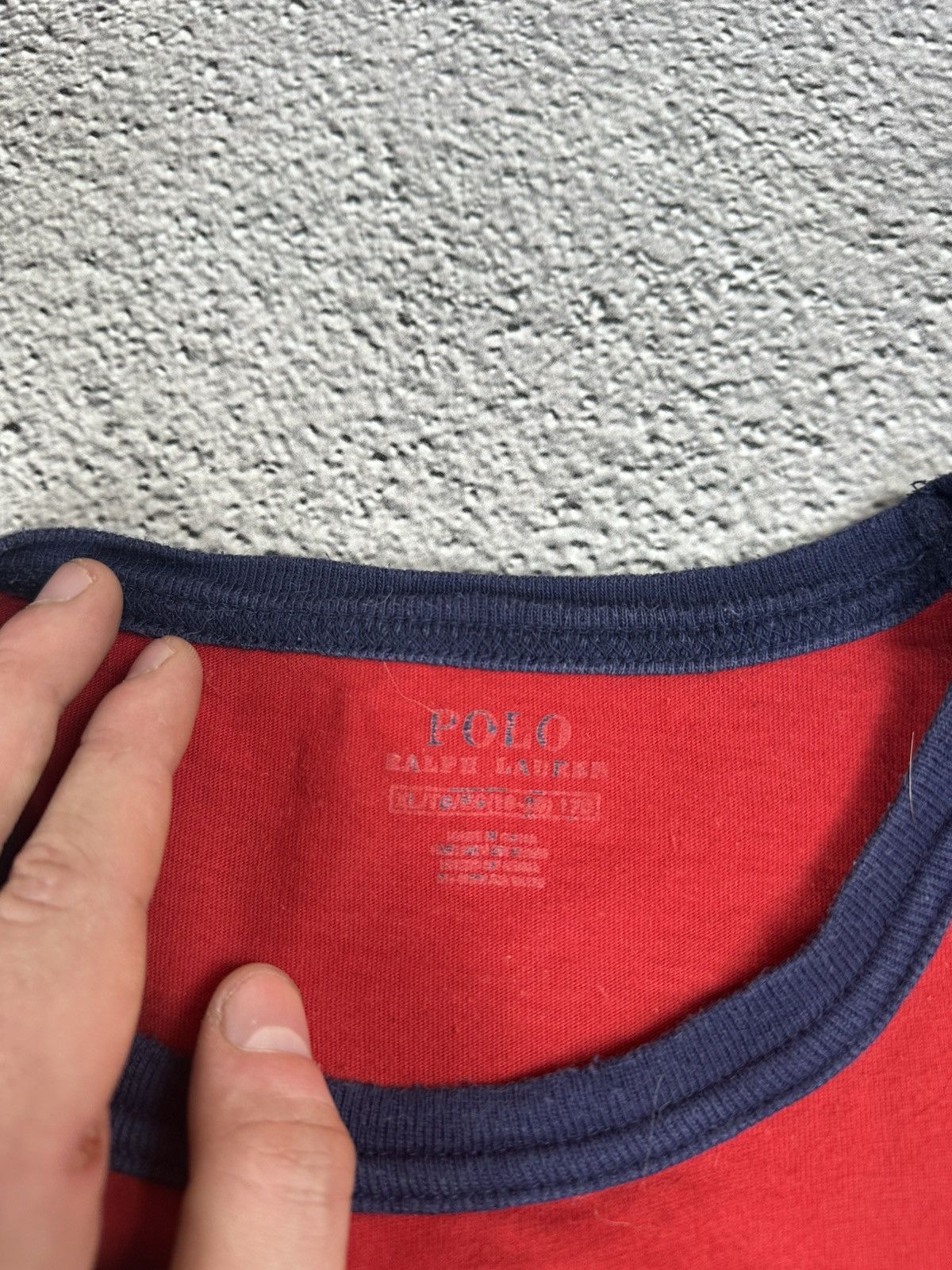Polo Ralph Lauren × Vintage Vintage Polo Ralph Lauren T-Shirt Big Logo Y2K Style Size US S / EU 44-46 / 1 - 4 Thumbnail