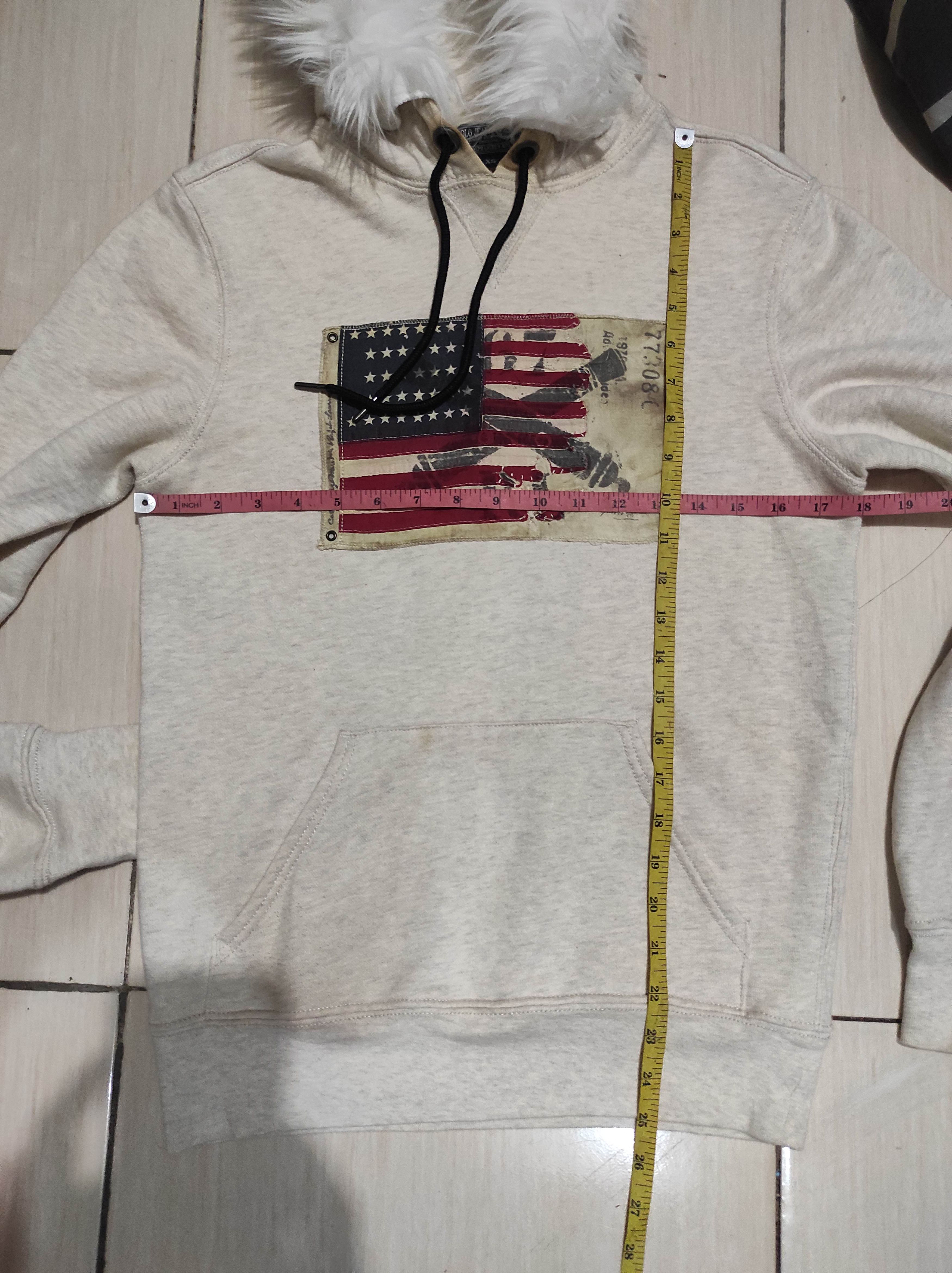 If Six Was Nine Polo Jeans Company USA flag Zip Fur Hoodie i6w9 LBG style Size US XS / EU 42 / 0 - 14 Thumbnail