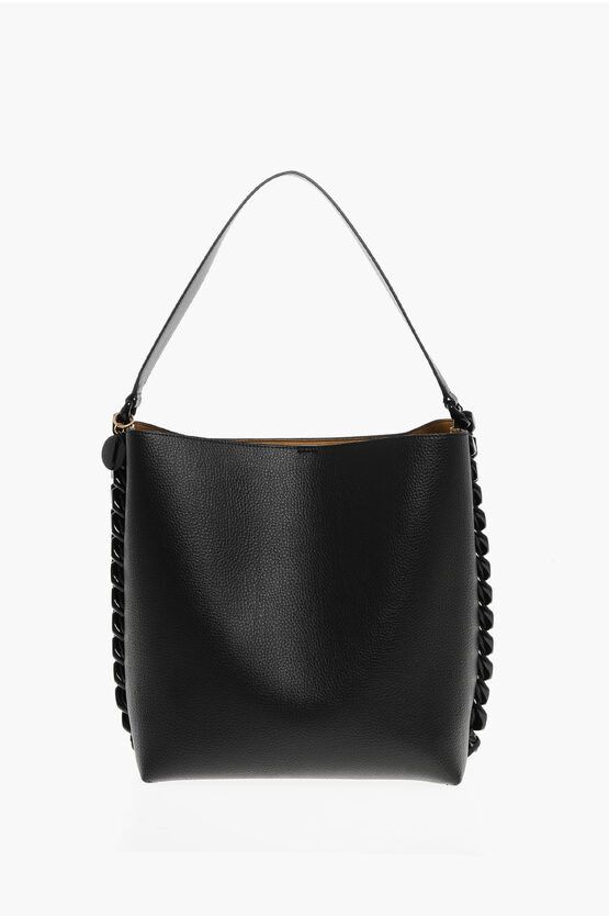 Stella Mccartney Eco-Leather Alter Mat Tote Bag in Black, Women's