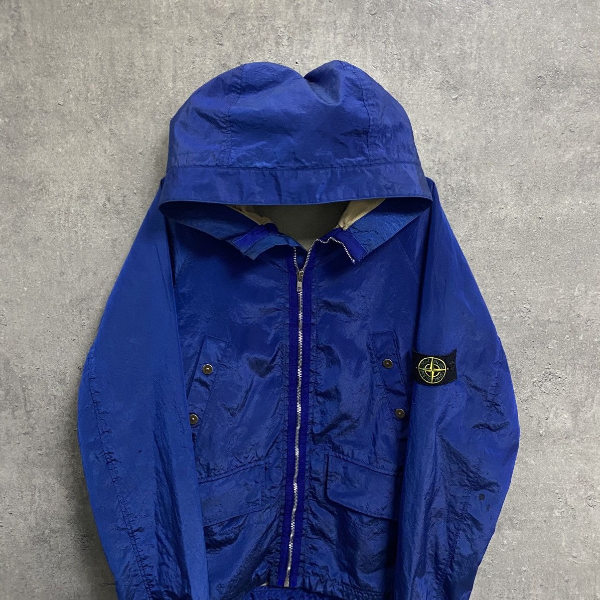 Stone Island Vintage Stone Island Nylon Jacket Size US L / EU 52-54 / 3 - 4 Thumbnail