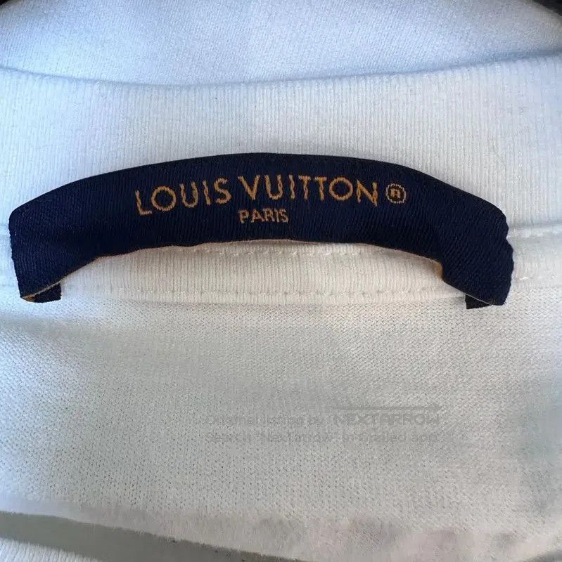Louis Vuitton Louis Vuitton Women's White T. Size L / US 10 / IT 46 - 4 Thumbnail