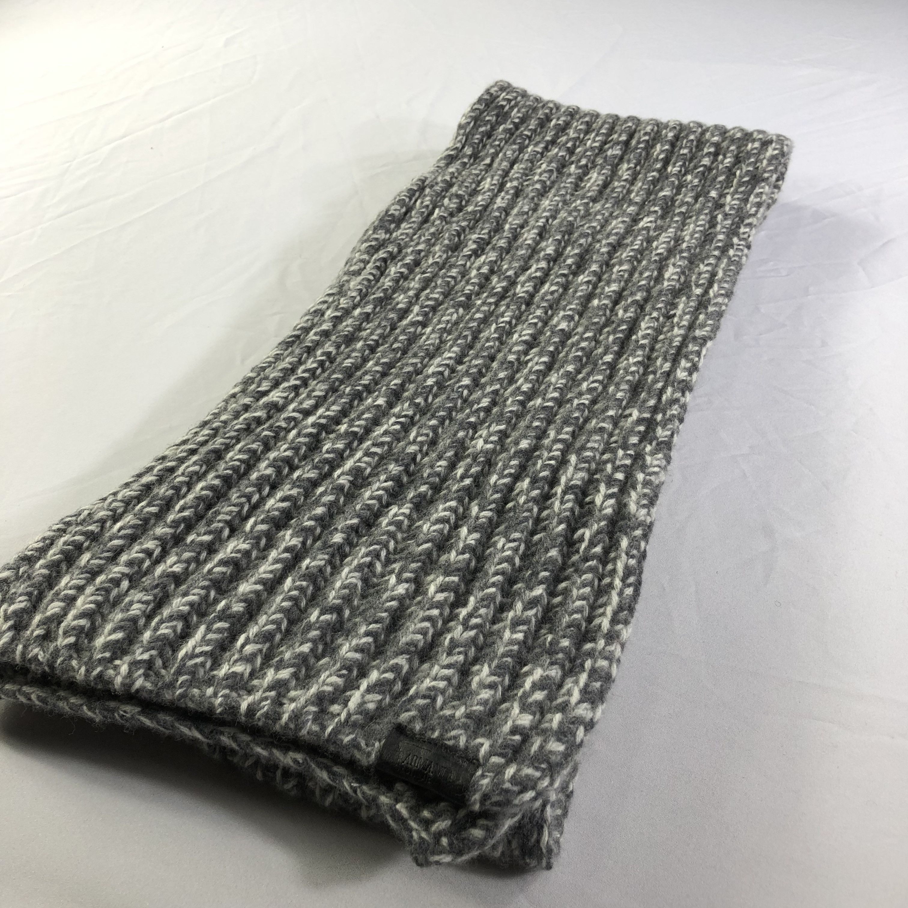 Armani Armani Knit Wool Scarf Muffler V1442 Size ONE SIZE - 3 Thumbnail