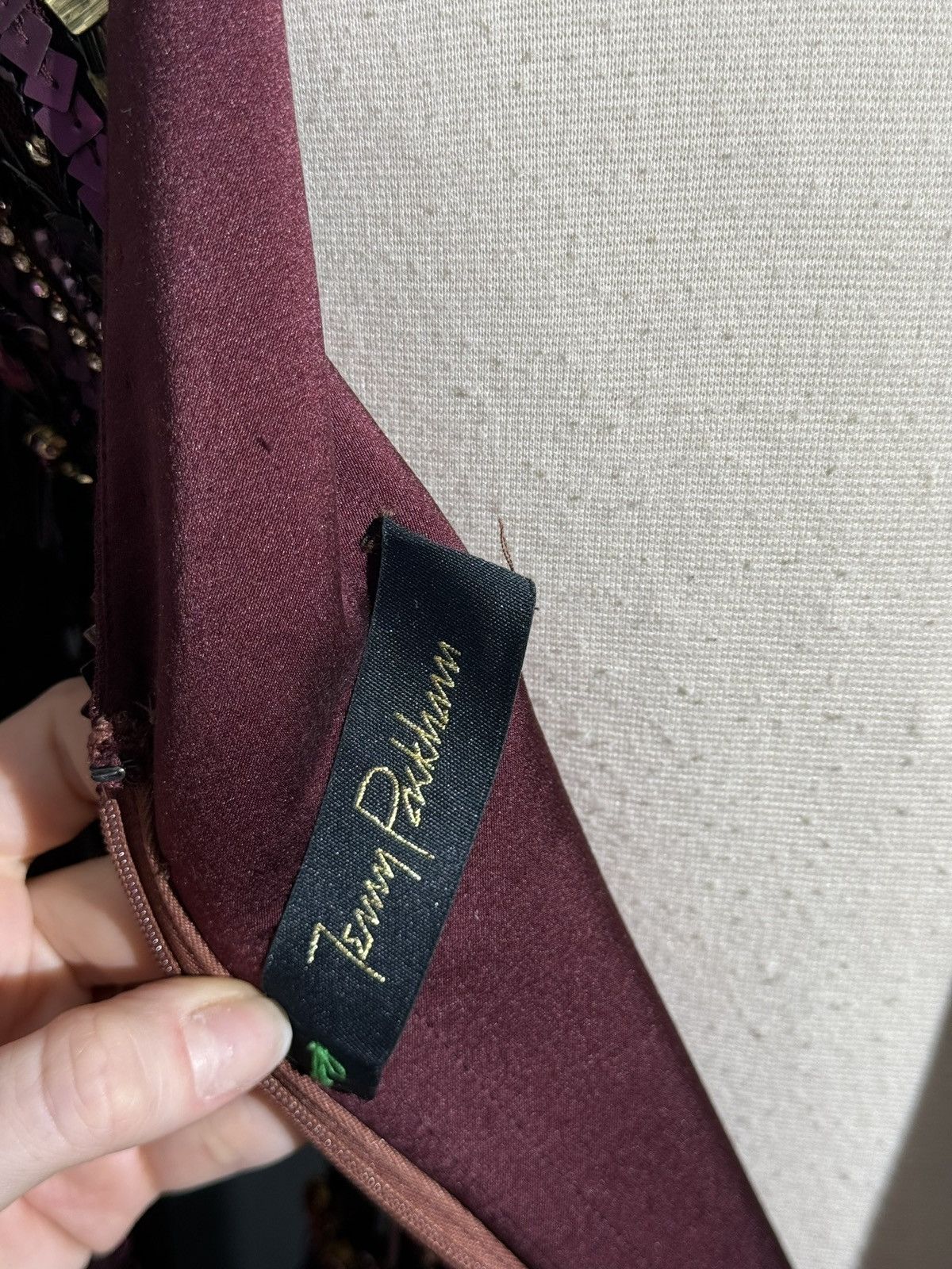 Jenny Packham Brand New US 14 JENNY PACKHAM Evening Gown Size XL / US 12-14 / IT 48-50 - 12 Thumbnail