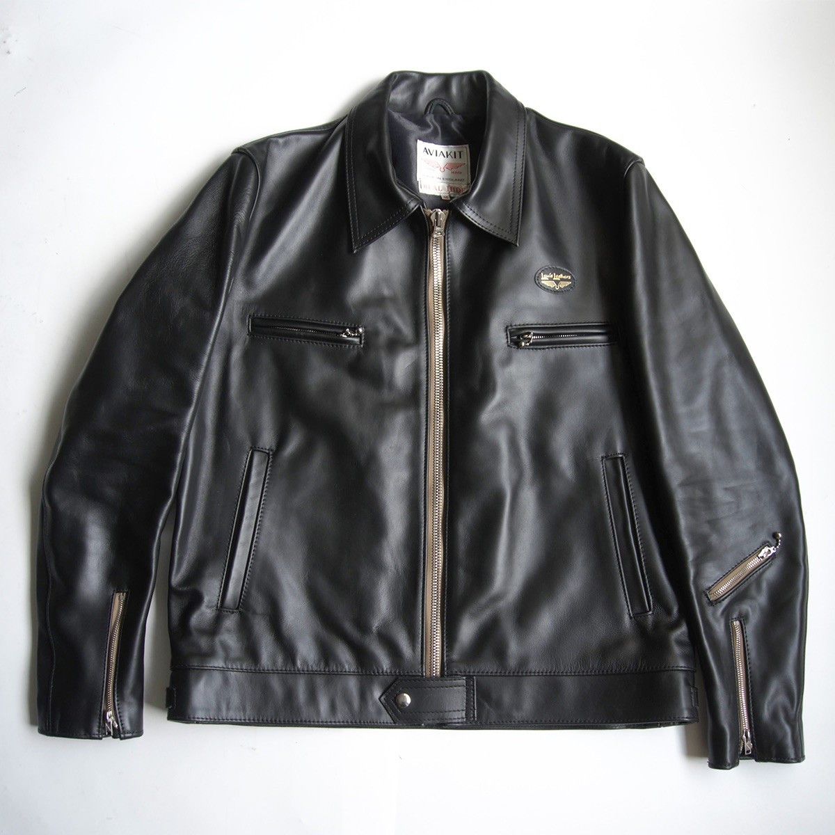 Lewis Leathers Lewis Leathers 551 Dominator Leather Jacket Size 46