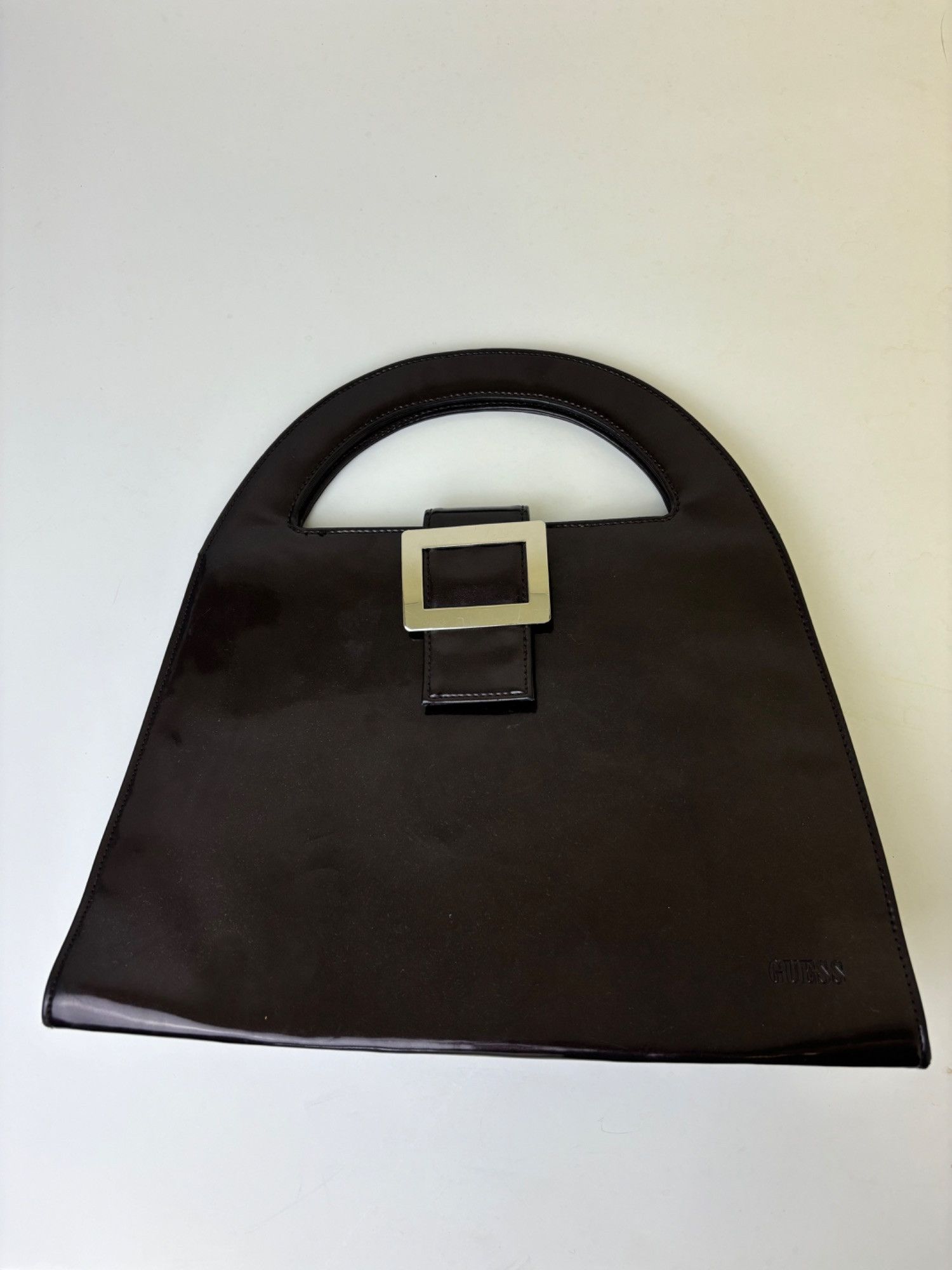 Guess Y2k Guess Rare Violet Curved Handbag Size ONE SIZE - 3 Thumbnail