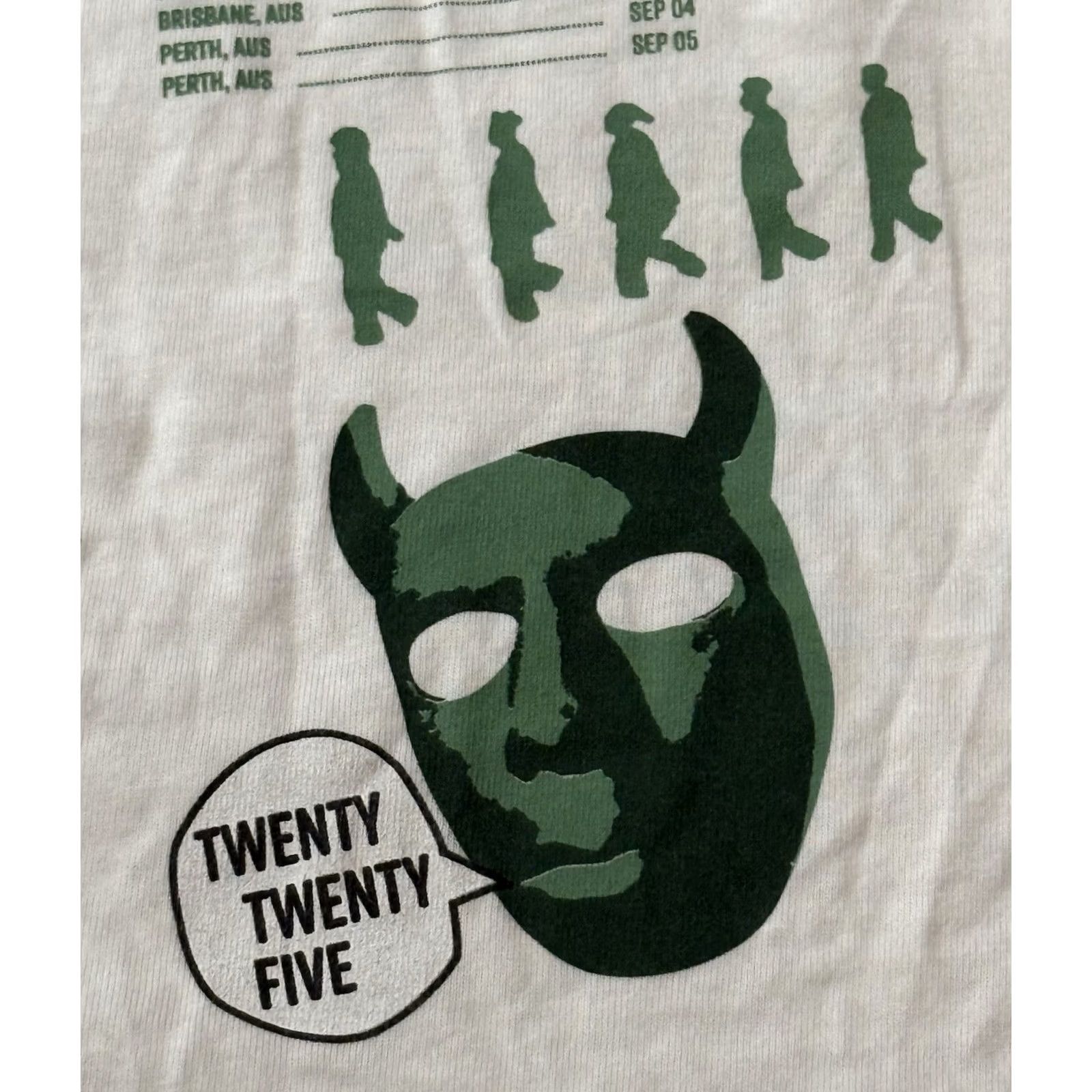 Golf Wang GOLF WANG Tyler The Creator ‘Chromakopia’ Tour Shirt Short Sleeve Small White Crew Neck Men Graphic Print Limited Edition OFWGKTA 2020s 20.75x27.75 Size US S / EU 44-46 / 1 - 4 Thumbnail