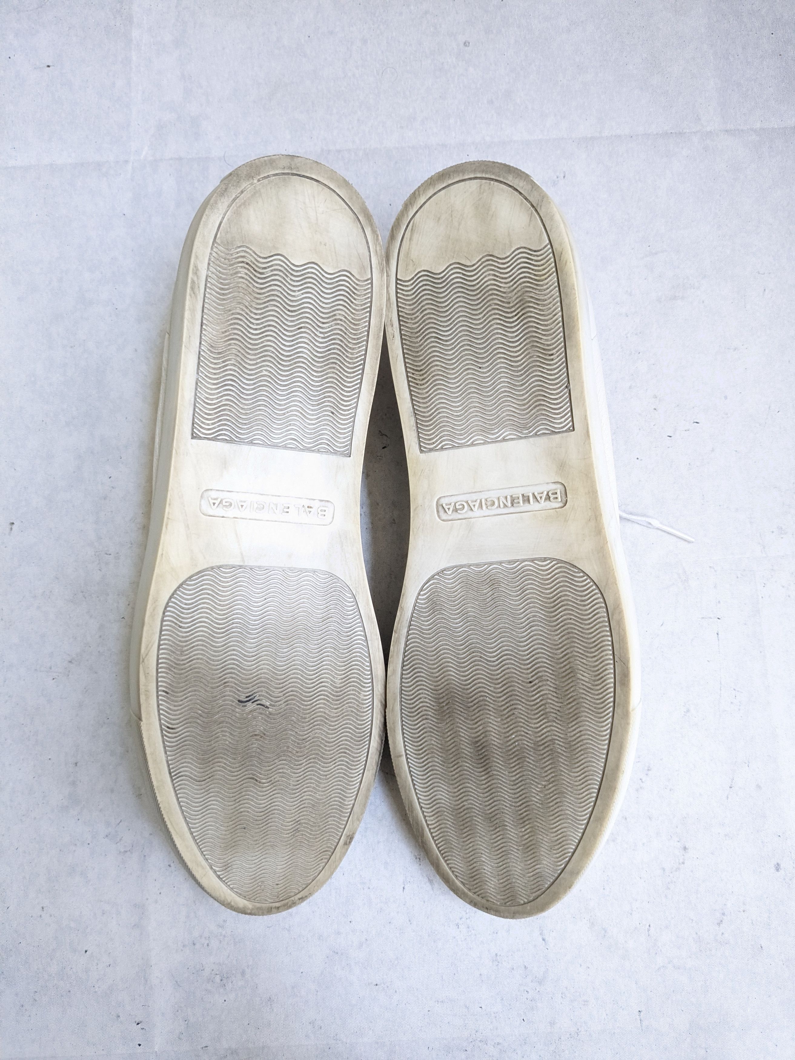 Balenciaga Balenciaga Arena Sneakers White 14 47 Low Tops Leather Size US 14 / EU 47 - 17 Thumbnail