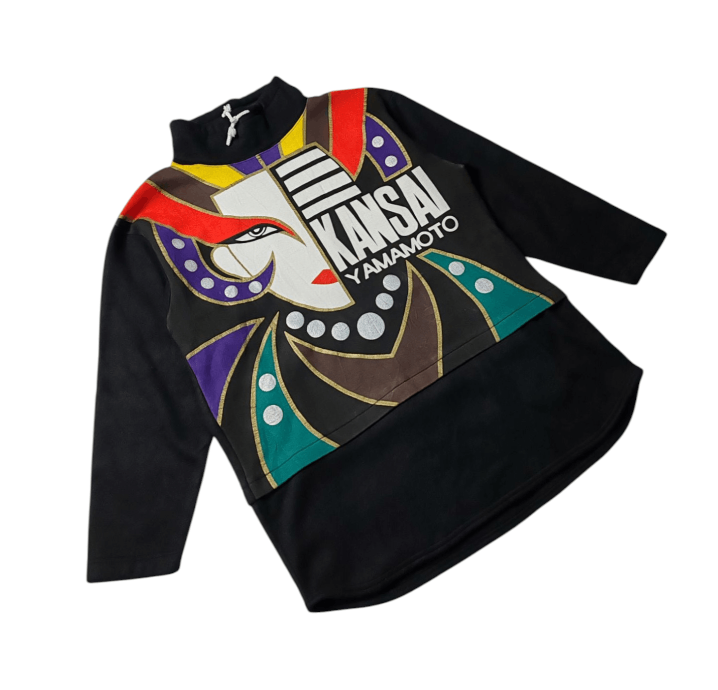 Kansai Yamamoto KANSAI YAMAMOTO Vintage 80s 90s Fleece Sweater size M to L Size US M / EU 48-50 / 2 - 3 Thumbnail