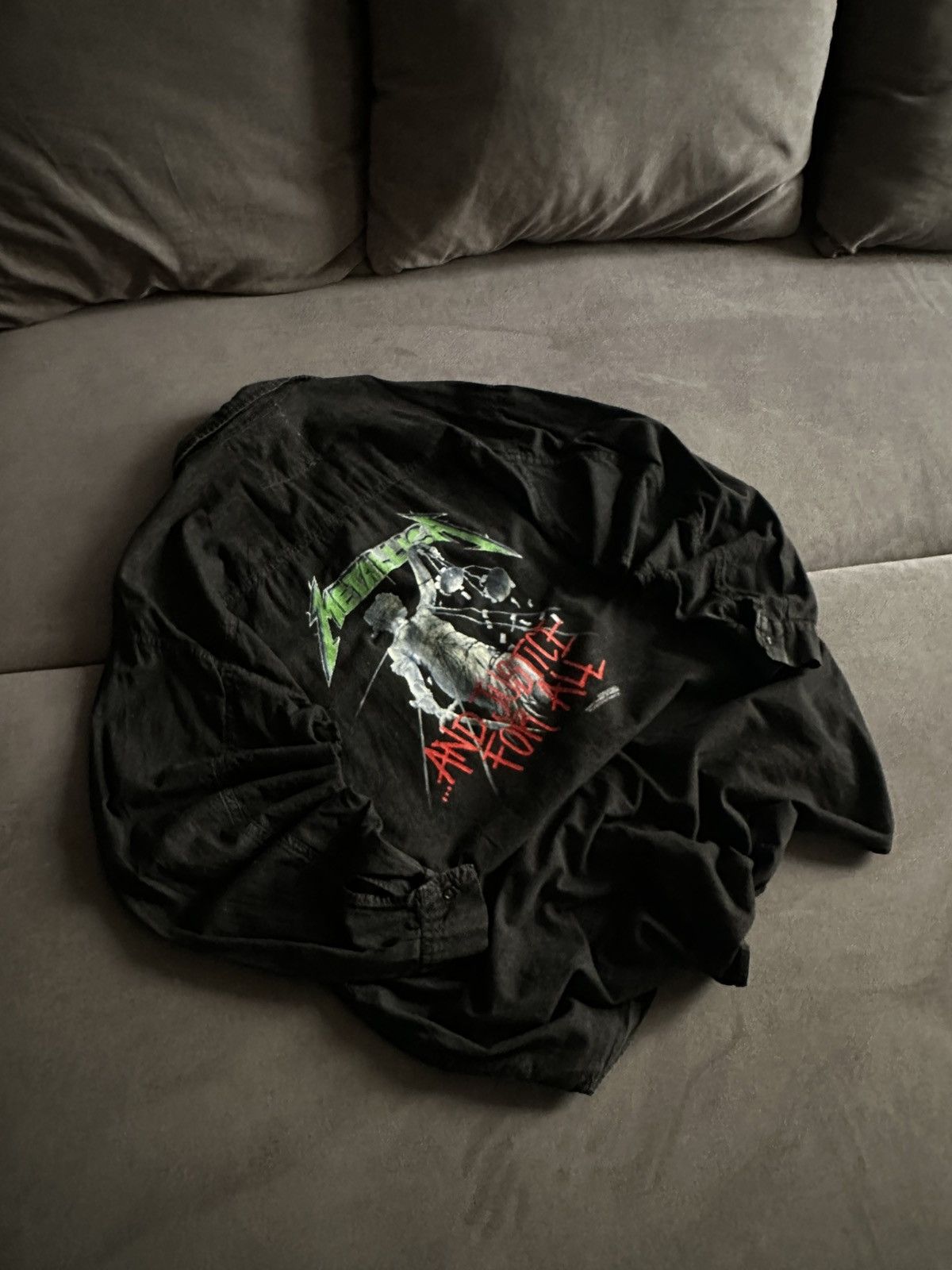 Metallica 1988’ Vintage Shirt Metallica ^and justice for all^ Size US L / EU 52-54 / 3 - 13 Thumbnail