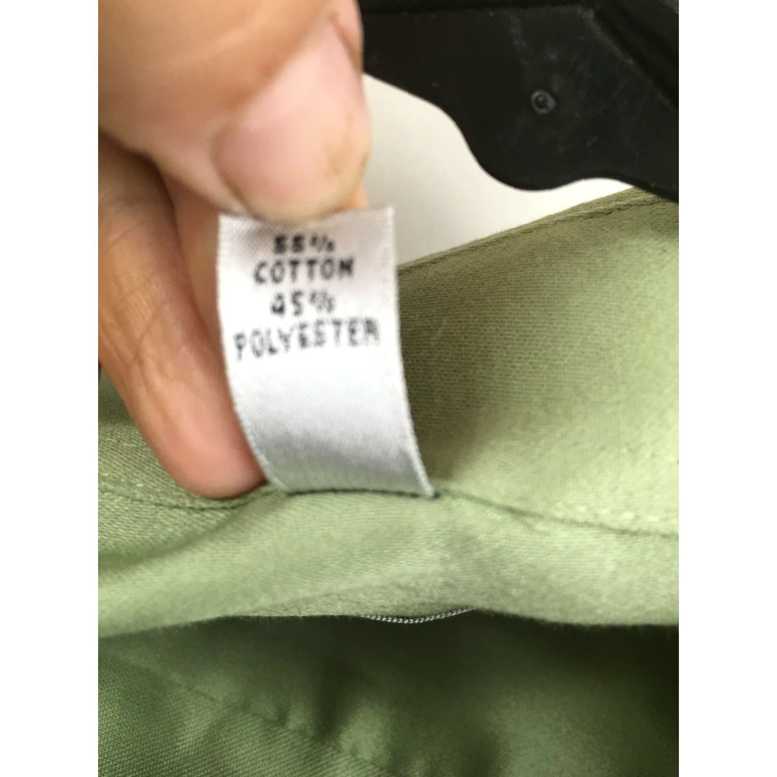 Geoffrey Beene Geoffrey Beene Shirt Button-Up Long Sleeve Regular Wrinkle Free Size 32/33 Dark Green Men’s Size US XS / EU 42 / 0 - 5 Thumbnail
