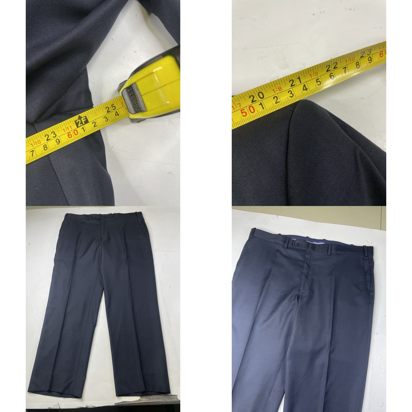 Peter Millar PETER MILLAR Blue 2 Piece Suit 40R Wool Mens 2 Piece Jacket Pants Canada Regular Size 40 Blue Mens Size 40R - 8 Thumbnail