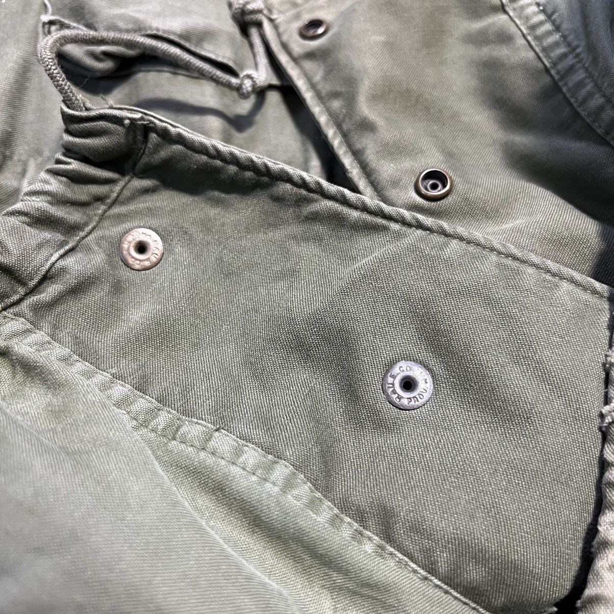 Vintage Vintage 50s OG 106 M65 Military Field Jacket Vietnam War USA Size US S / EU 44-46 / 1 - 12 Thumbnail