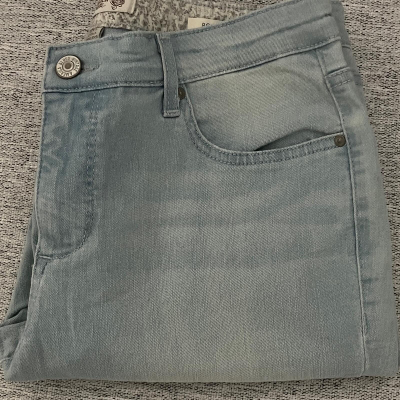 Other NWOT Vintage America Light Blue Ankle Jeans Size 28" / US 6 / IT 42 - 7 Thumbnail