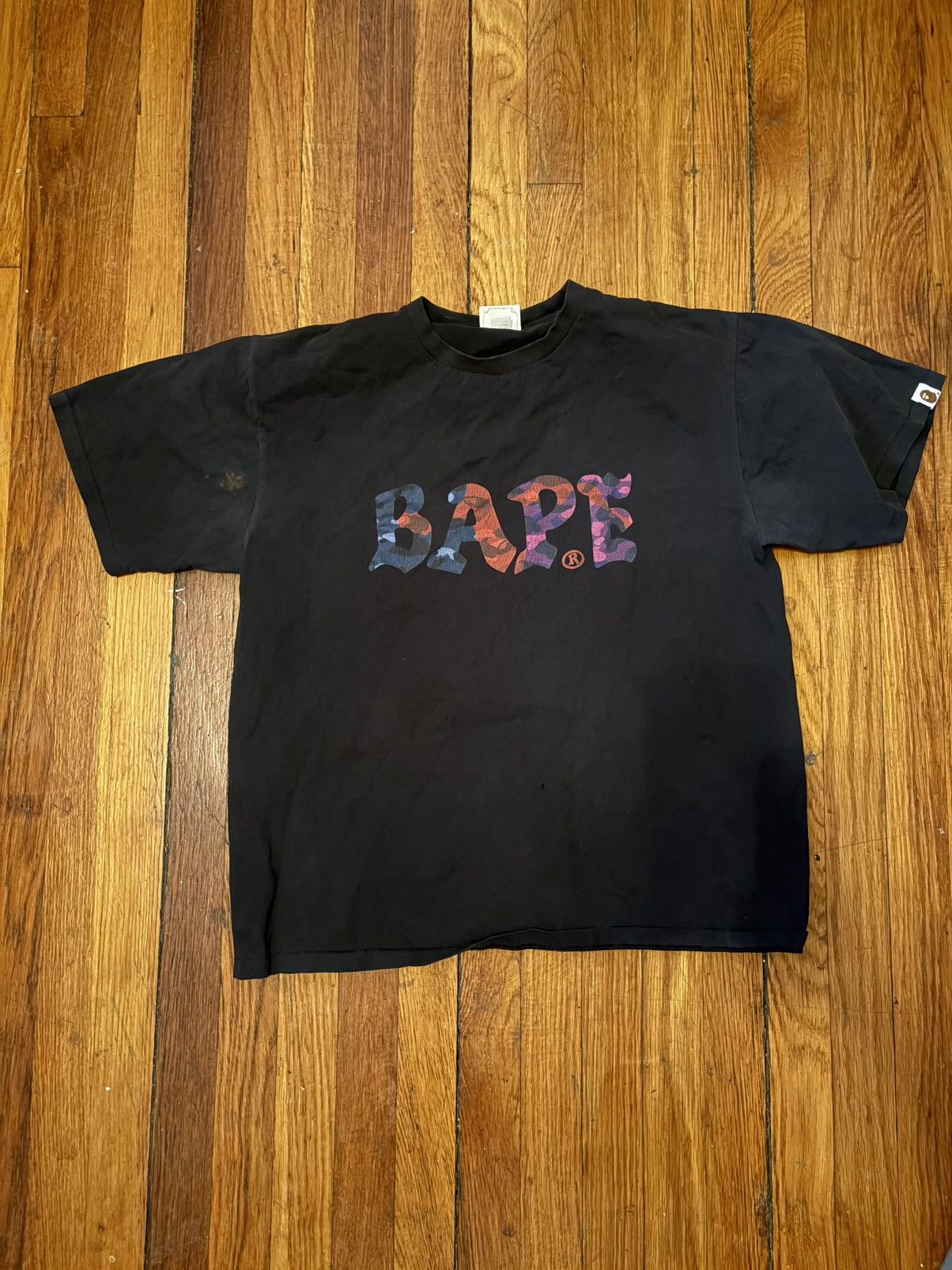 Bape BAPE camo tee Size US XL / EU 56 / 4 - 1 Thumbnail
