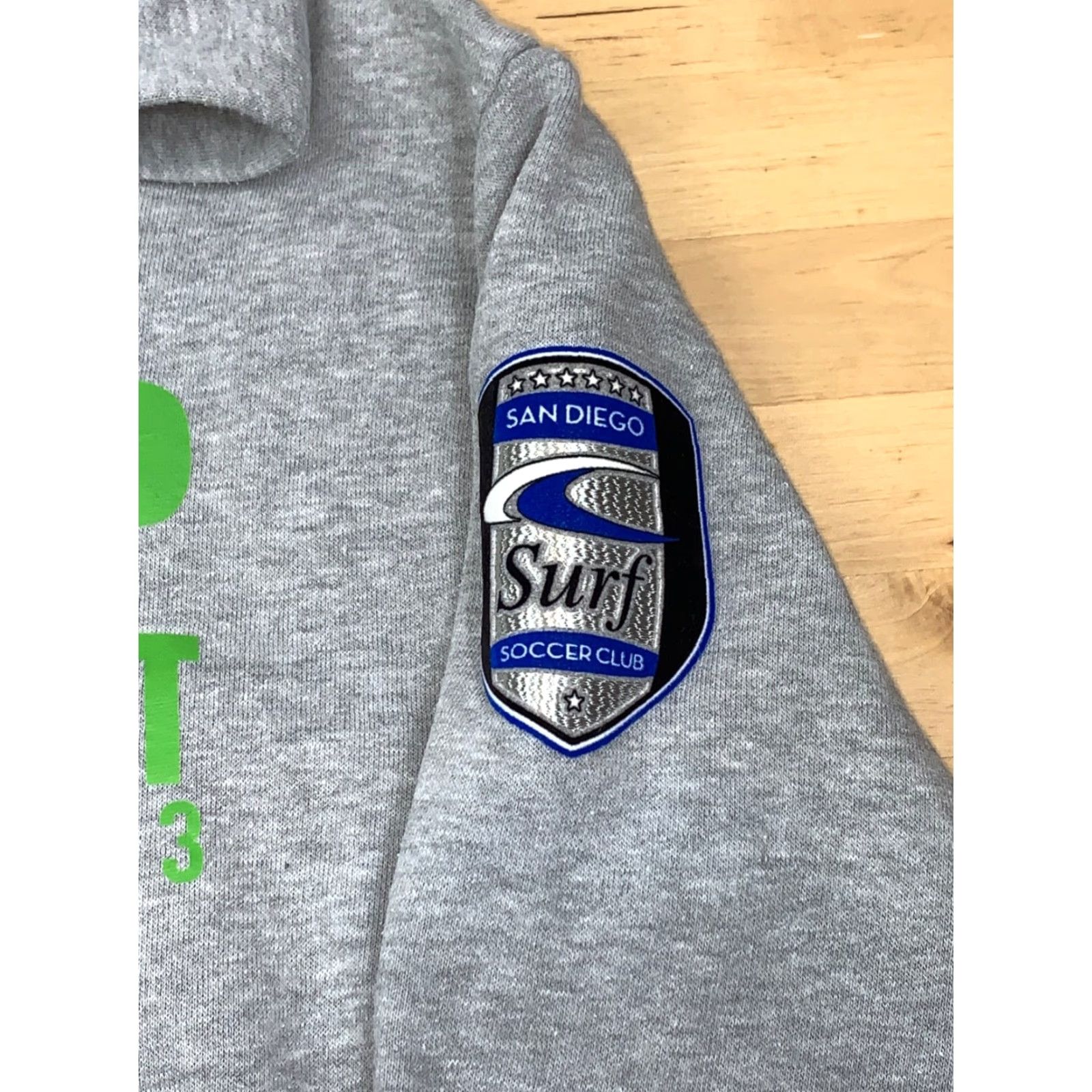 Nike Nike Hoodie Mens Small Gray Surf Cup Best of the Best 2013 Nike Sportswear Beach Sports Size US S / EU 44-46 / 1 - 5 Thumbnail