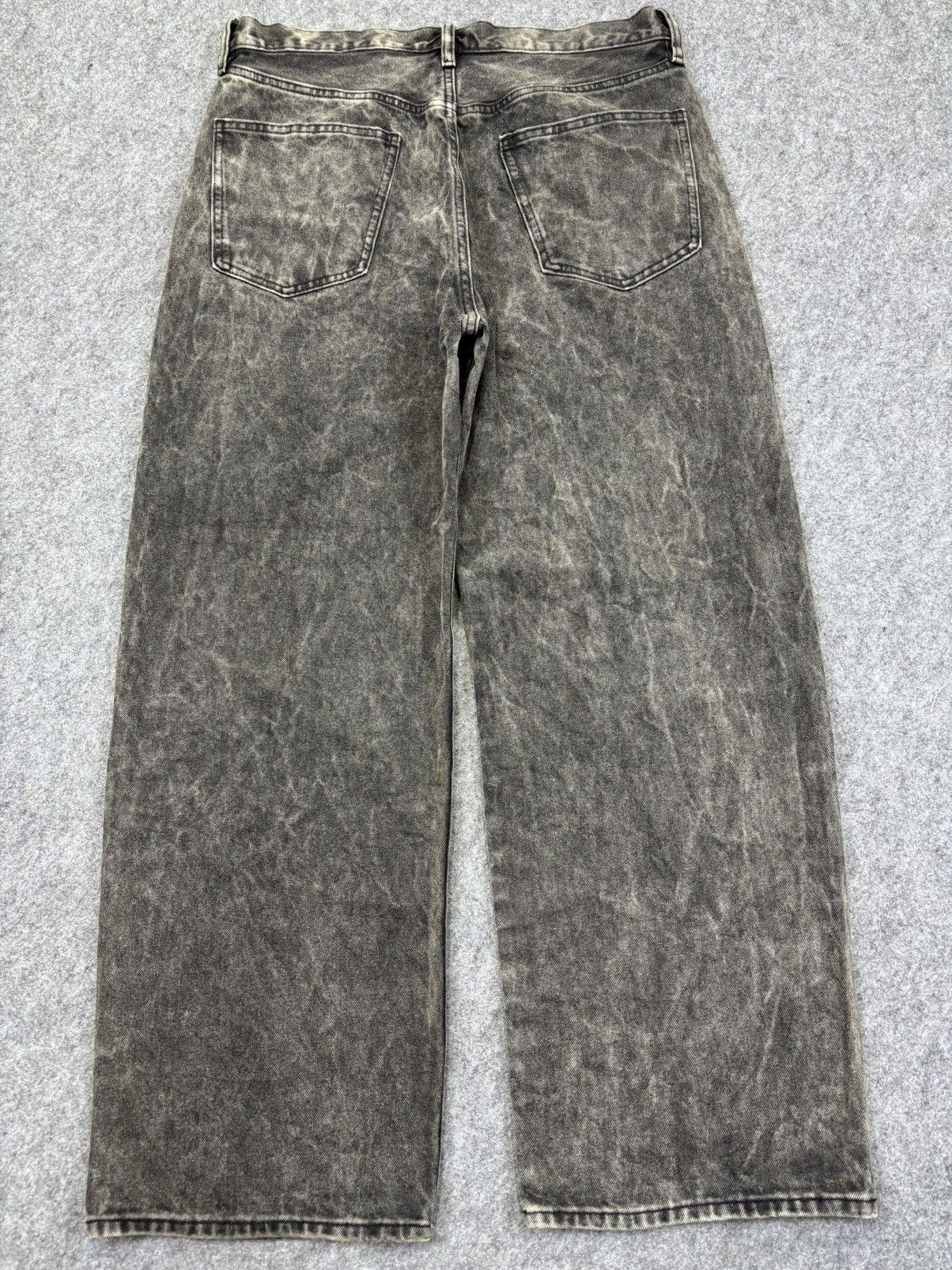 GU 💥Smoky Fades💥Very Rare Gu Wide Baggy Denim F798 Size US 34 / EU 50 - 15 Thumbnail