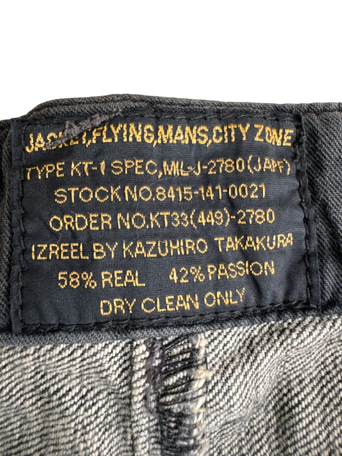 Japanese Brand ⚡️⚡️Izreel By Kazuhiro Takakura Distressed Jeans Zipper Size US 32 / EU 48 - 12 Thumbnail