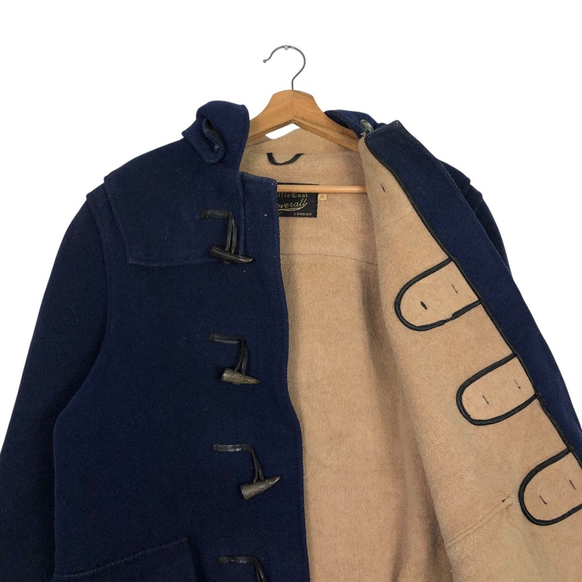 Gloverall 📌Vintage Duffle Wool Jacket Gloverall Made in England Size US M / EU 48-50 / 2 - 13 Thumbnail