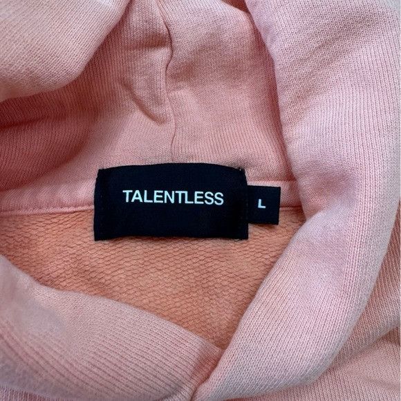 Designer × Talentless NEW TALENTLESS SUNSET CORAL HOODIE SZ LARGE L Size US L / EU 52-54 / 3 - 5 Thumbnail