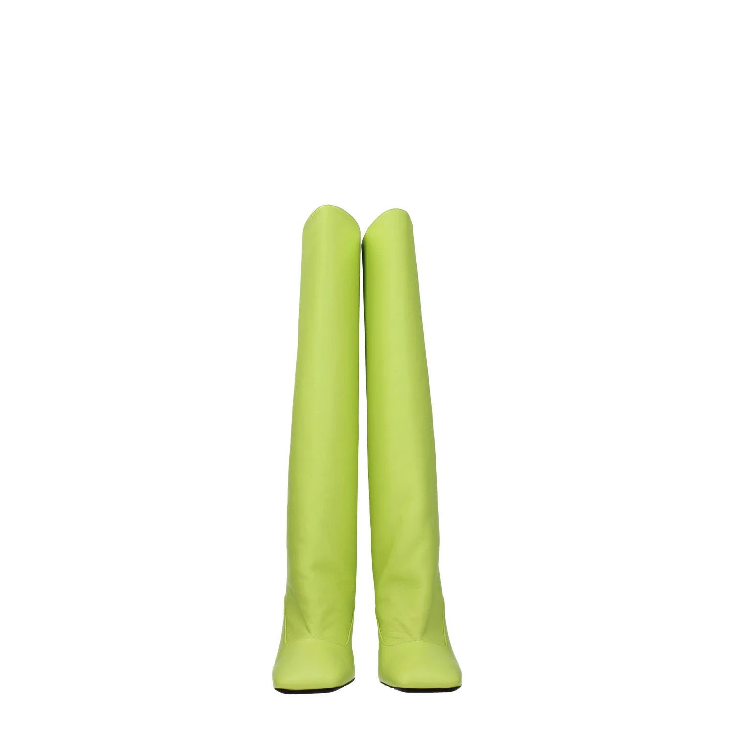 The Attico ob1o1e1224 Leather Boots in Green/Lime Size US 8.5 / IT 38.5 - 5 Thumbnail