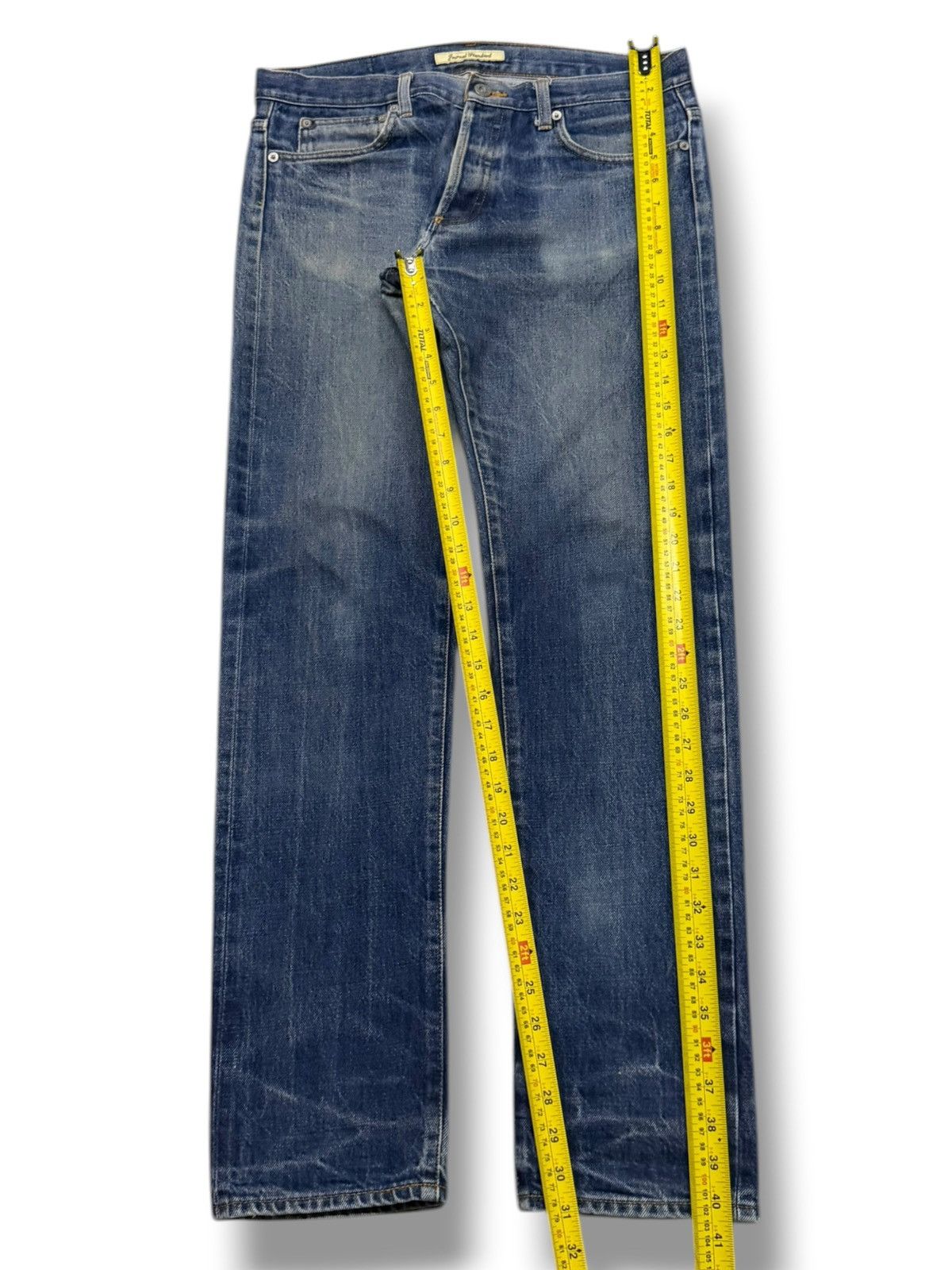 Journal Standard Vintage Journal Standard Co. Japan Selvedge Denim Jeans W32 Size US 32 / EU 48 - 16 Thumbnail