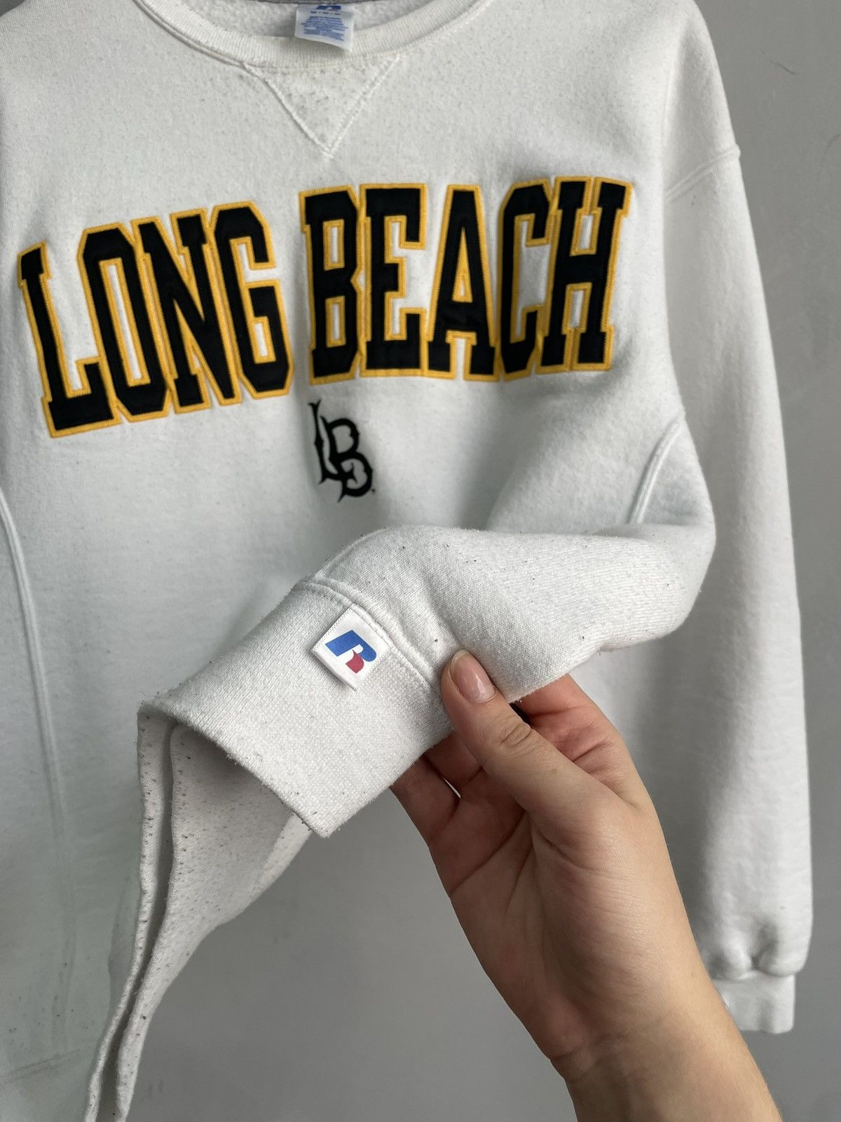 Russell Athletic Russel Atlethic Baggy Sweatshirt Long Beach Logo Uni Style Size US M / EU 48-50 / 2 - 6 Thumbnail
