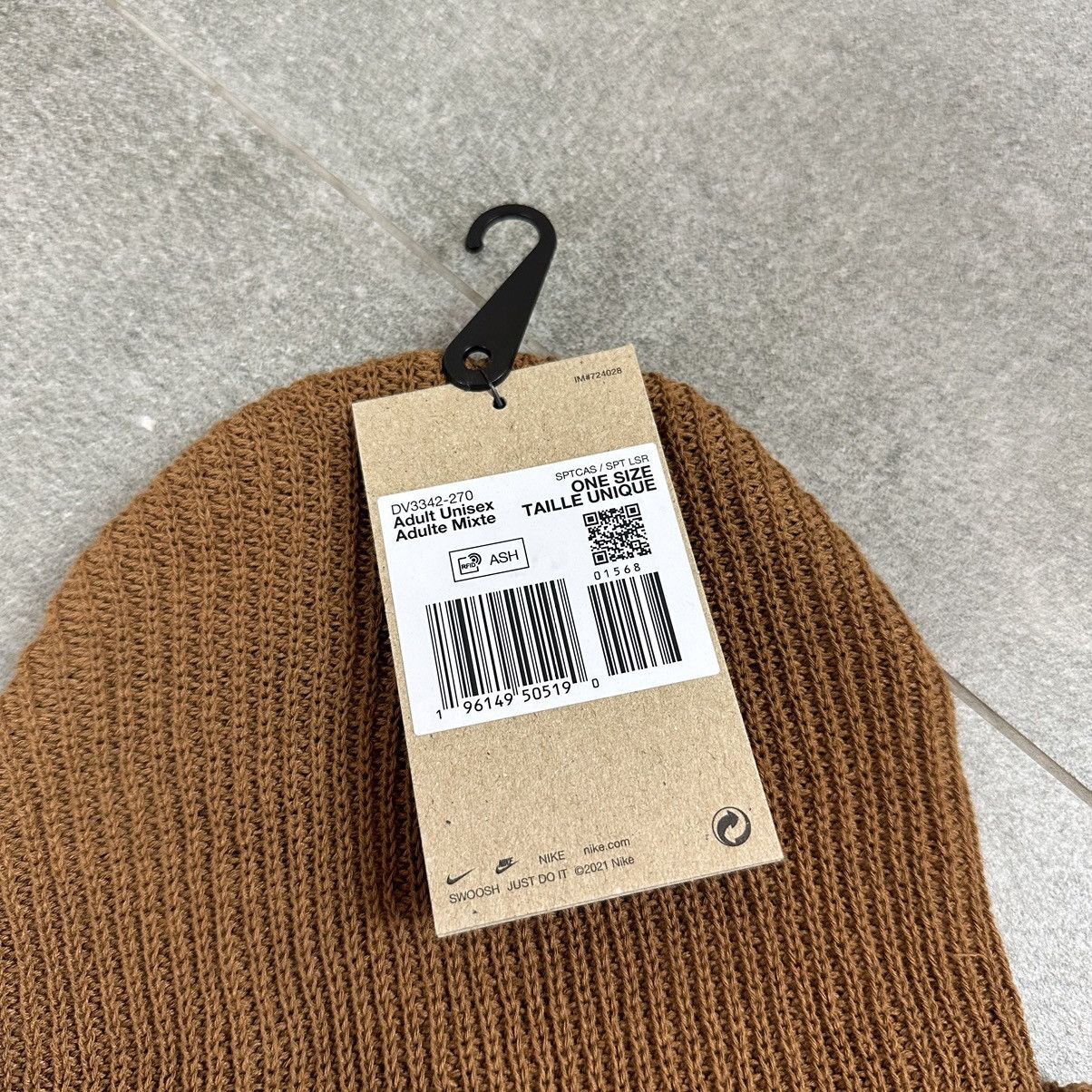 Nike Nike knitted winter hat swoosh brown streetwear Size ONE SIZE - 3 Thumbnail