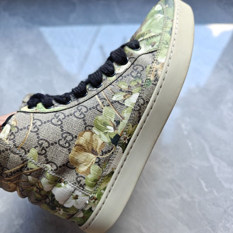 Gucci Gucci High Top Canvas Sneakers for Men - Size US 8 / EU 41 - 6 Thumbnail