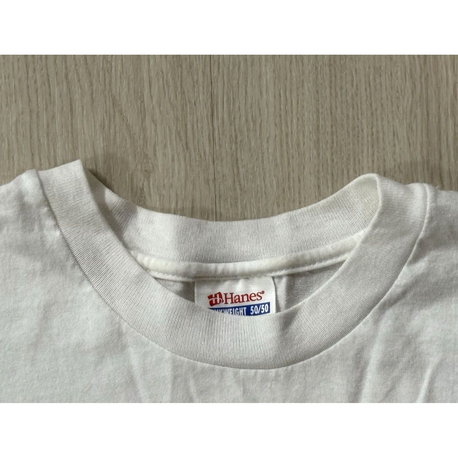 Hanes VINTAGE Ben Kweller Rocket Ship Shirt M White Hanes Heavyweight 50/50 Rocketeer Sha Sha Tour 2002 USA Texas Men's/Womens Size US M / EU 48-50 / 2 - 4 Thumbnail