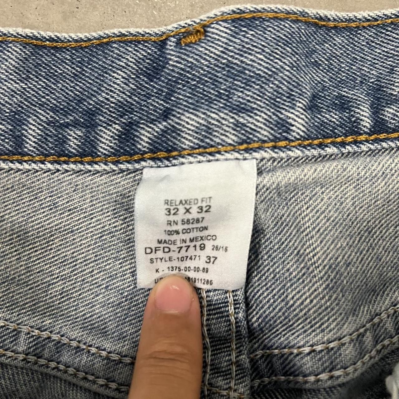 Faded Glory Crazy Vintage Y2K Style Faded Glory Medium wash Denim Jeans Size US 32 / EU 48 - 6 Thumbnail