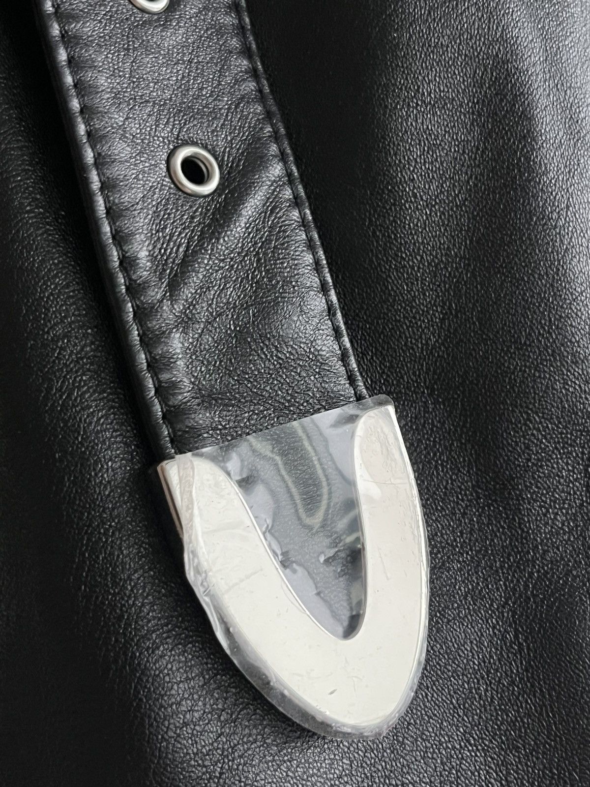 Celine × Hedi Slimane $7,500 Super Runway Celine Hedi Slimane Biker Leather Jacket Size US XL / EU 56 / 4 - 22 Thumbnail