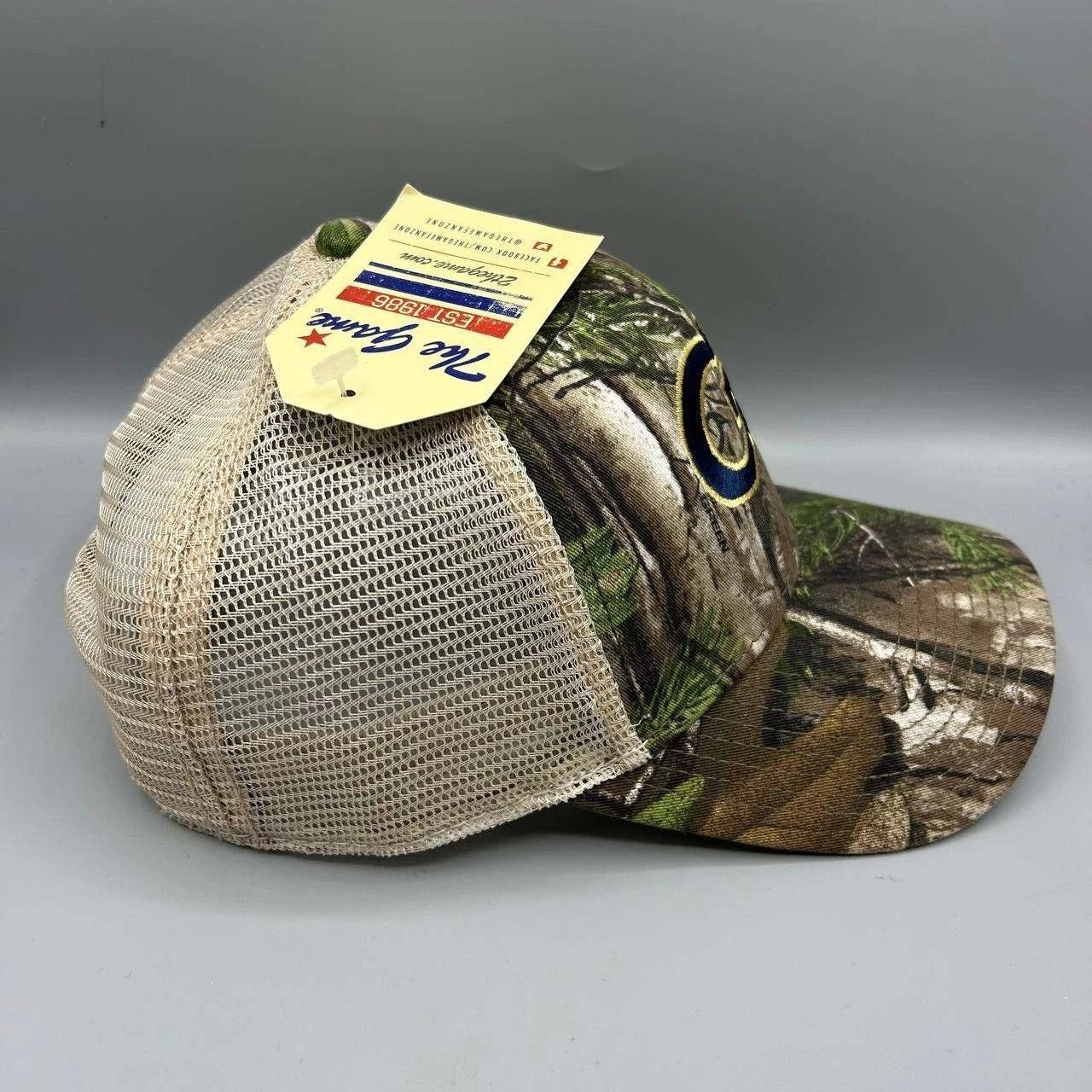 The Game Vintage Georgia Tech Jackets Trucker Realtree Camo Snap Back Size ONE SIZE - 6 Thumbnail