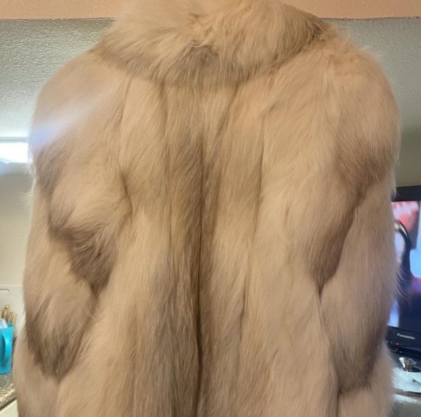 Neiman Marcus × Vintage Neiman Marcus Fox Fur Coat Size M / US 6-8 / IT 42-44 - 2 Thumbnail