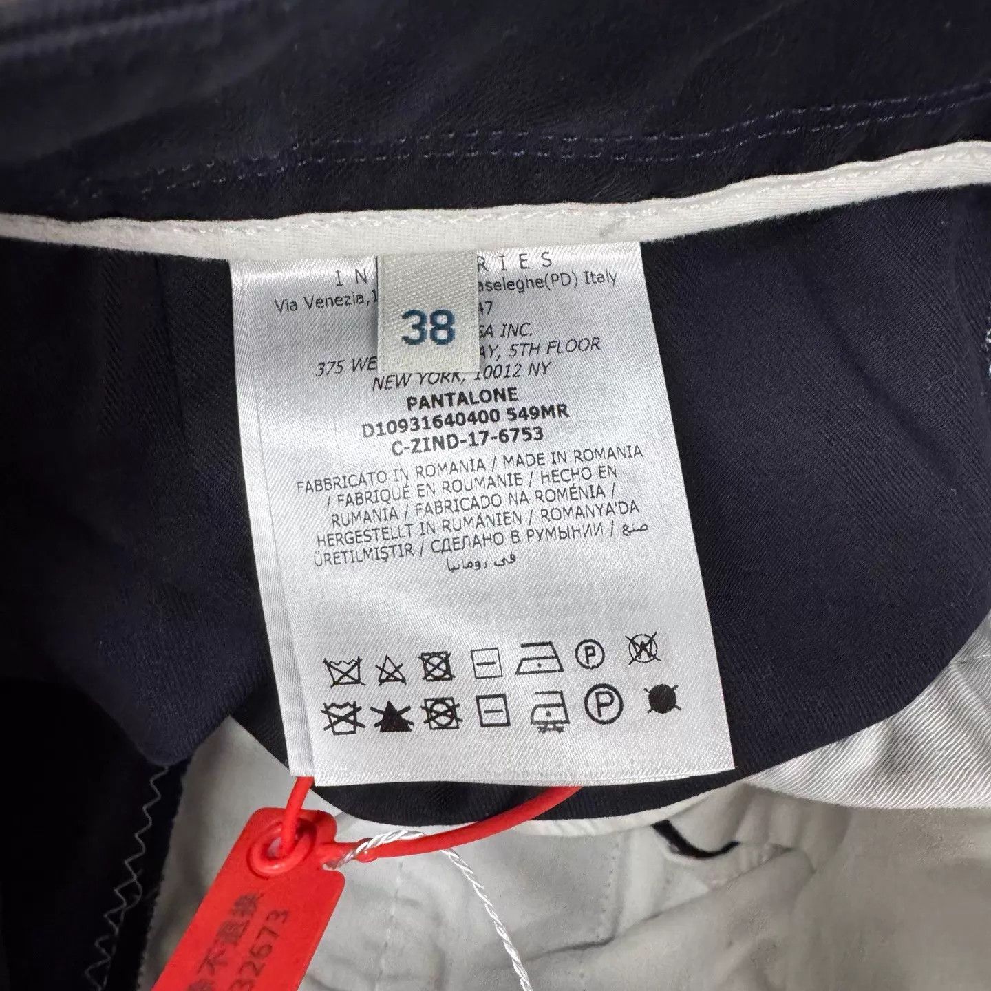 Moncler Moncler casual belted wide-leg pants 38 99 new Size 26" / US 2 / IT 38 - 6 Thumbnail