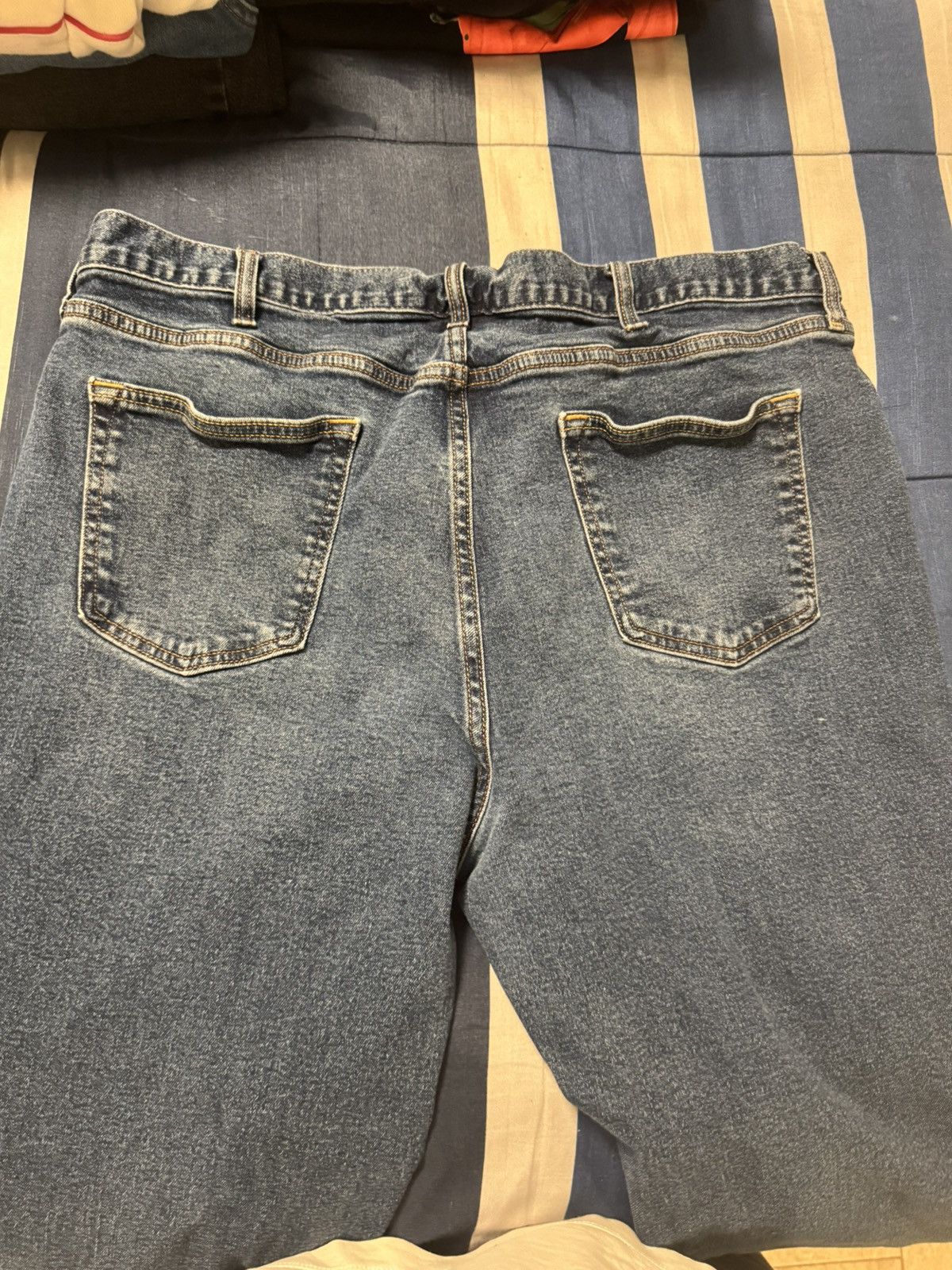 Old Navy Old Navy Men’s Boot Cut Built-In Flex Denim Jeans 40x30 Size US 40 / EU 56 - 3 Thumbnail