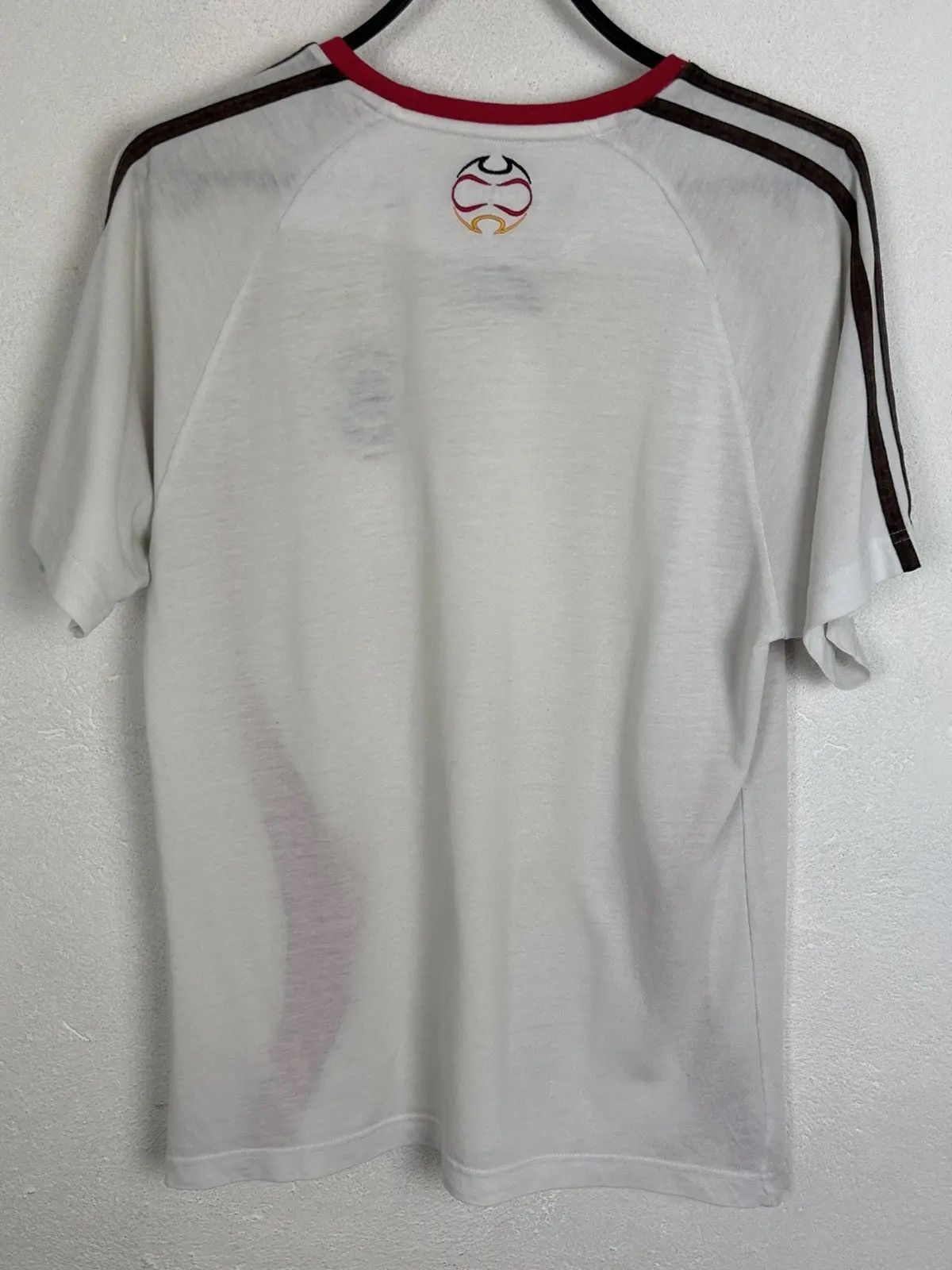 Adidas 00s Vintage Adidas x DFB Germany Team Cotton T-Shirt Size US S / EU 44-46 / 1 - 6 Thumbnail