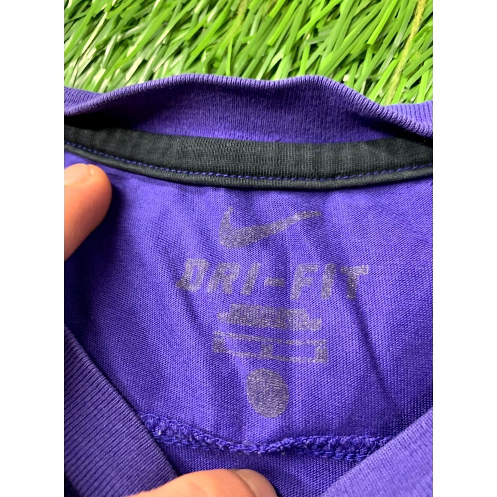 Nike Nike Dri-Fit Tiempo Premier Shirt Mens M Violet Football Short Sleeve Tee Size US M / EU 48-50 / 2 - 5 Thumbnail