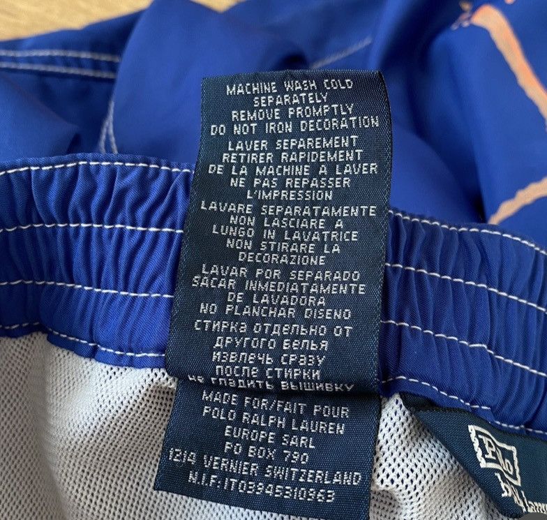Polo Ralph Lauren Polo Ralph Lauren Big Logo Shorts x Vintage x Streetwear Size US 34 / EU 50 - 6 Thumbnail